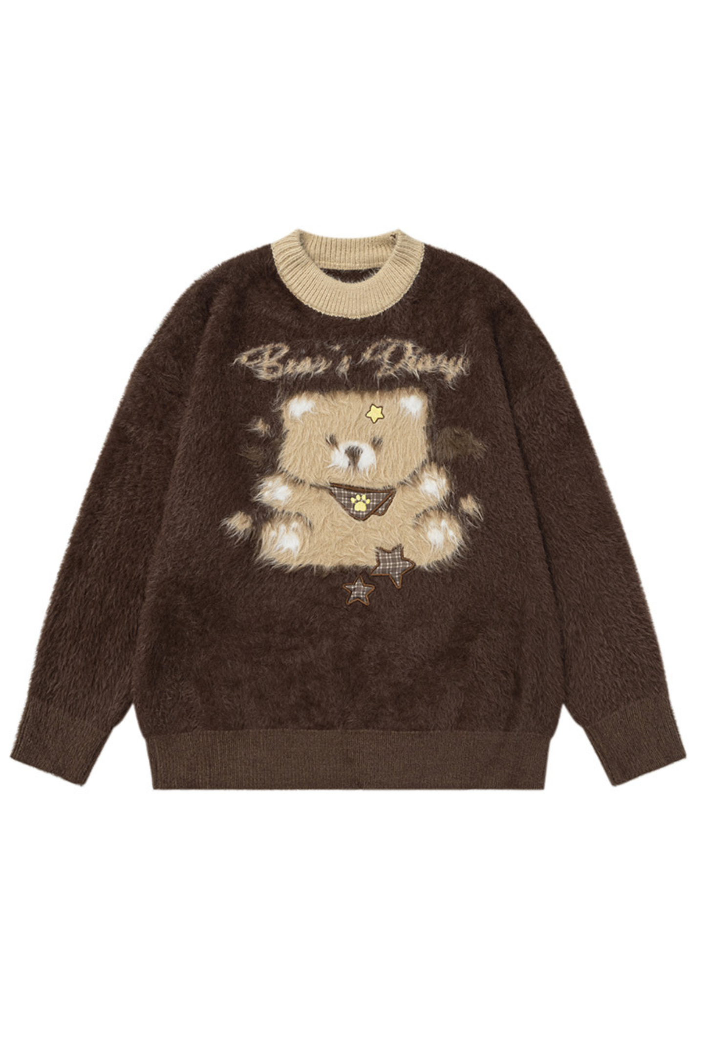 Bare Mohair Knit Sweater