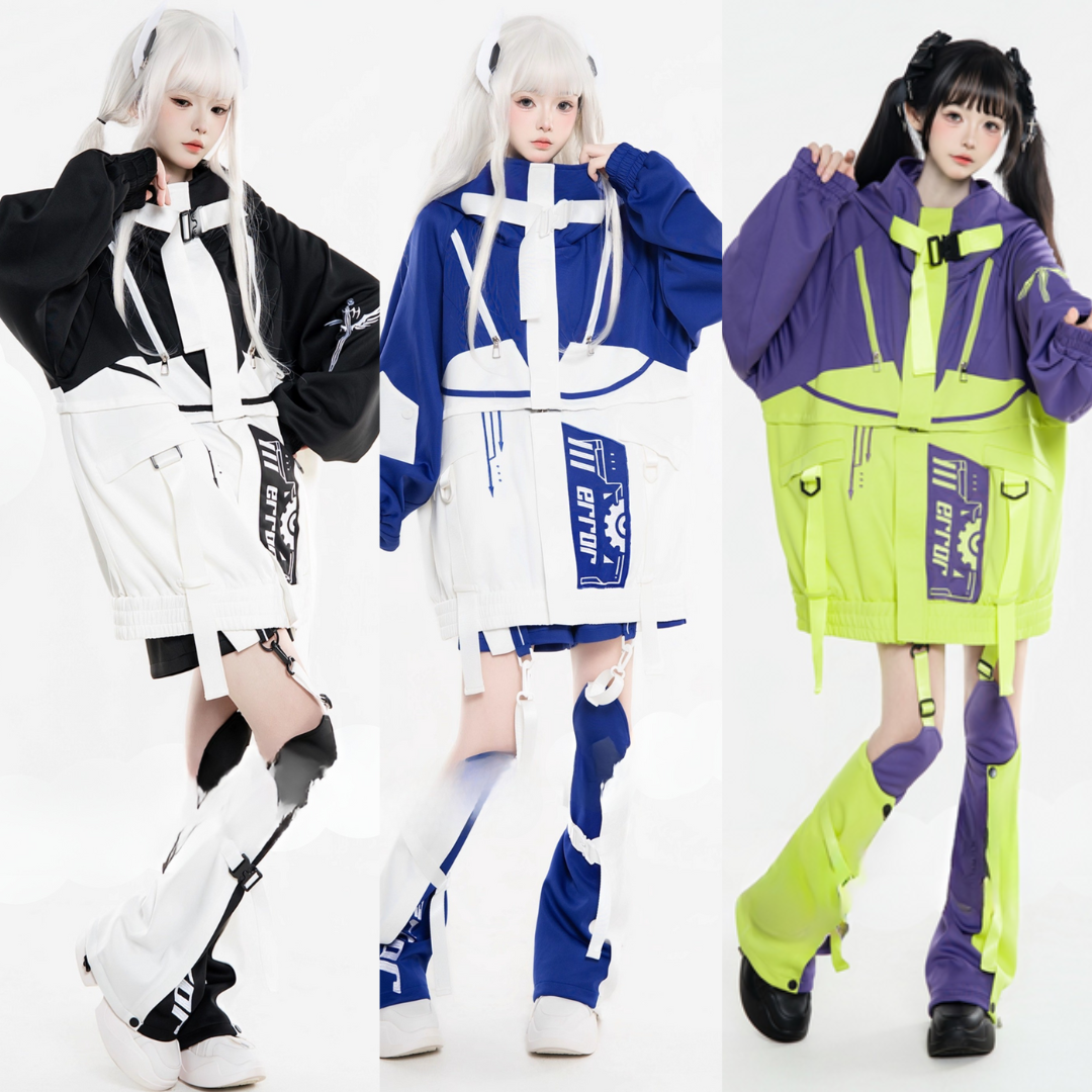 サイバーパンクテクノロジーサブカルチャージャージ