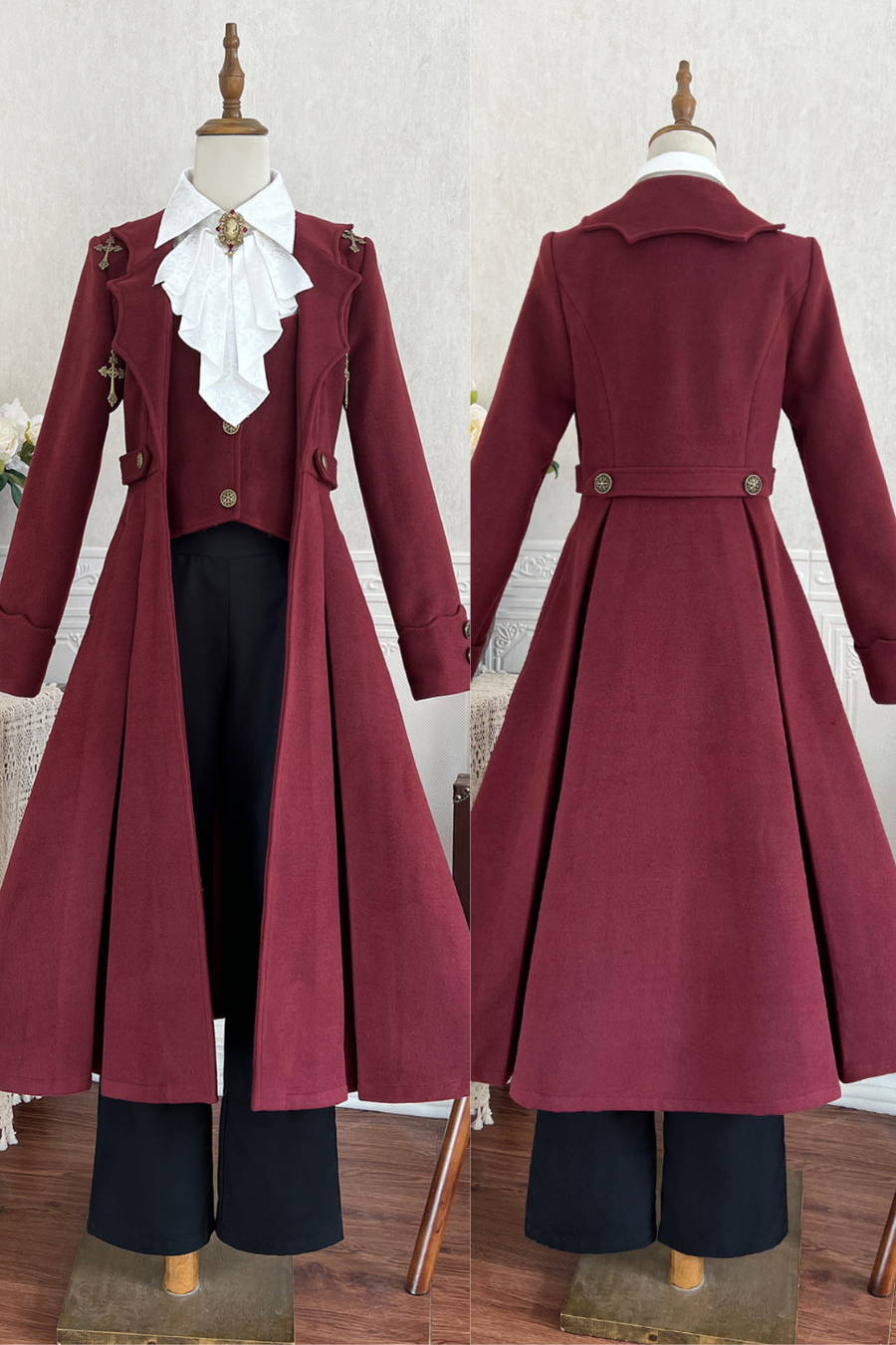 予約商品】クラシカル皇子ダークゴシックロリータセット – Belchic