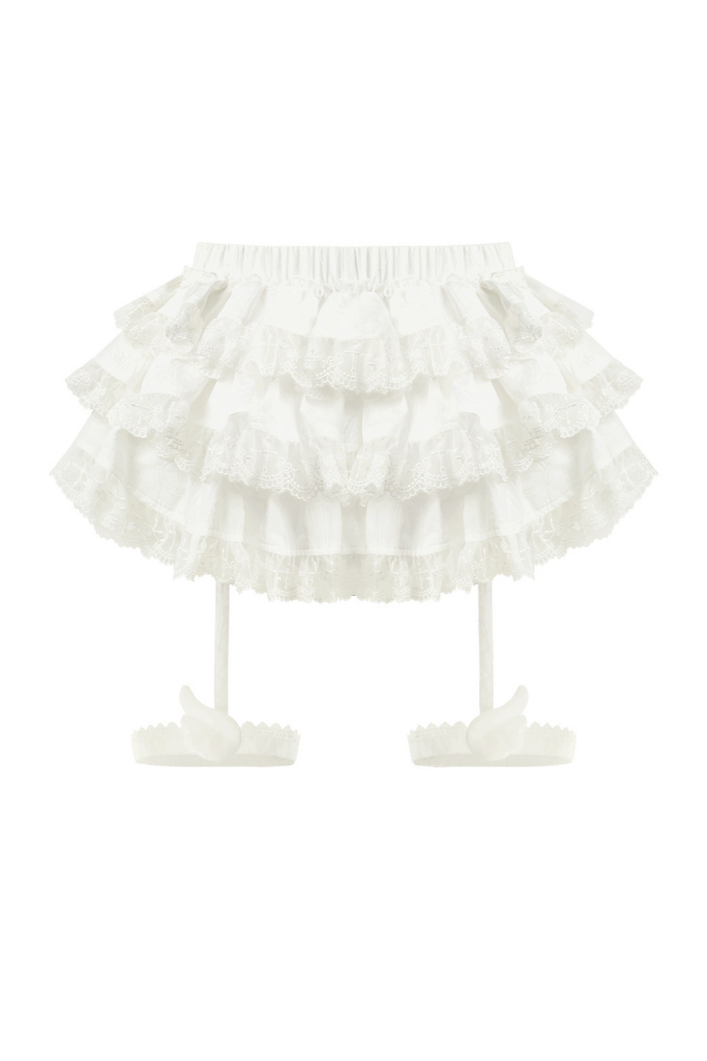 猫耳レースフードパーカー+ケーキスカート