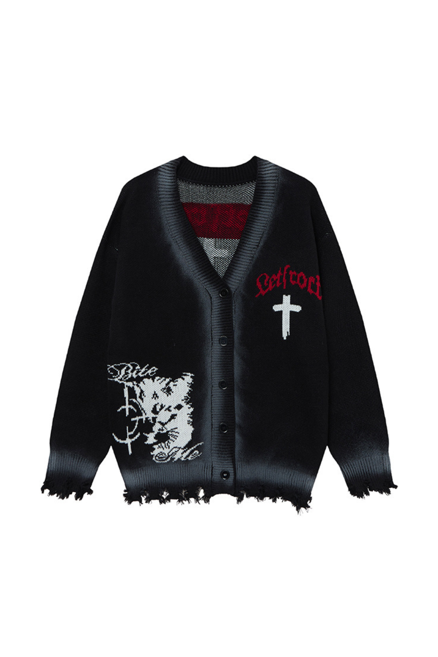 Night Rose Knit Cardigan