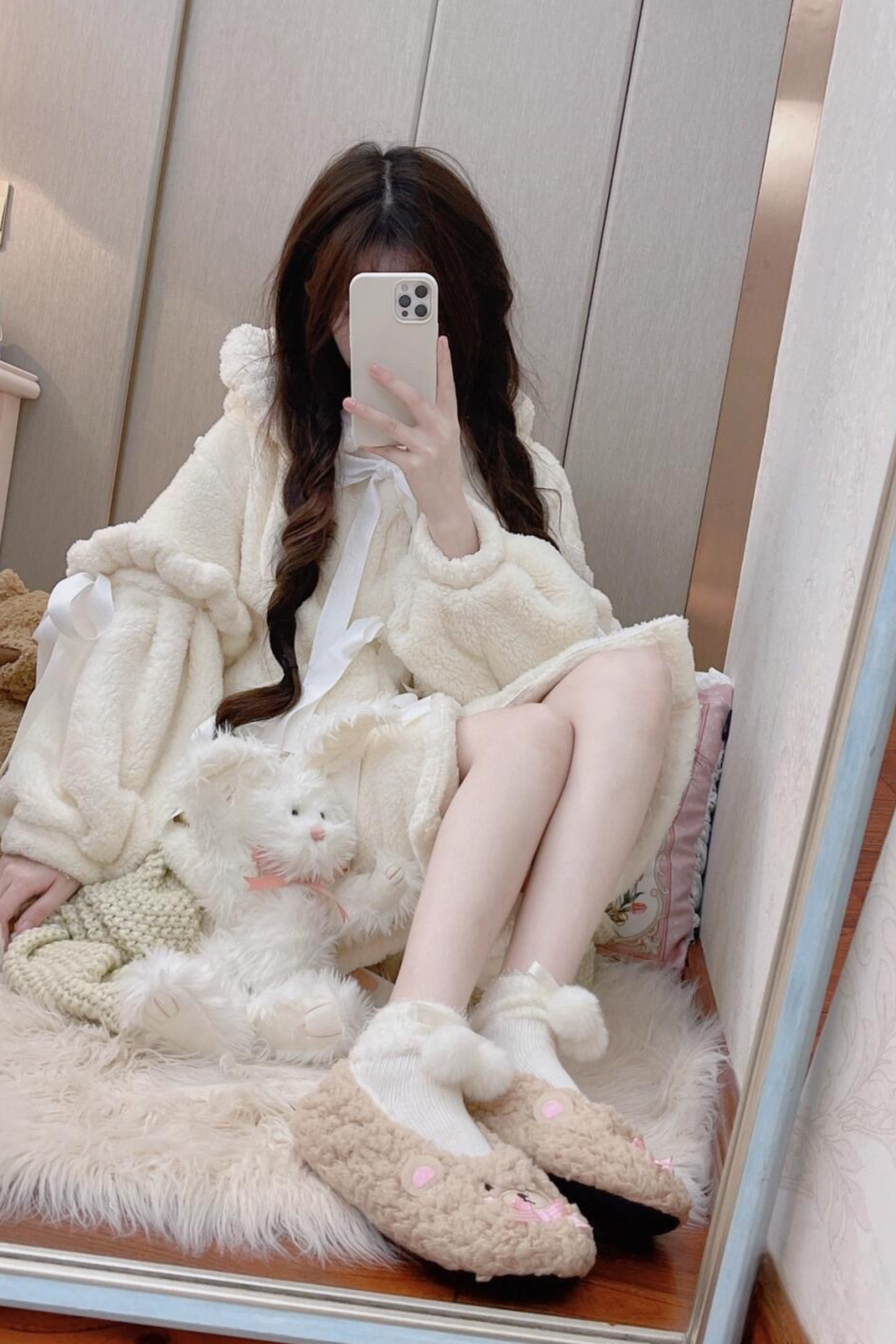 Fluffy Moko Snow Loli Court