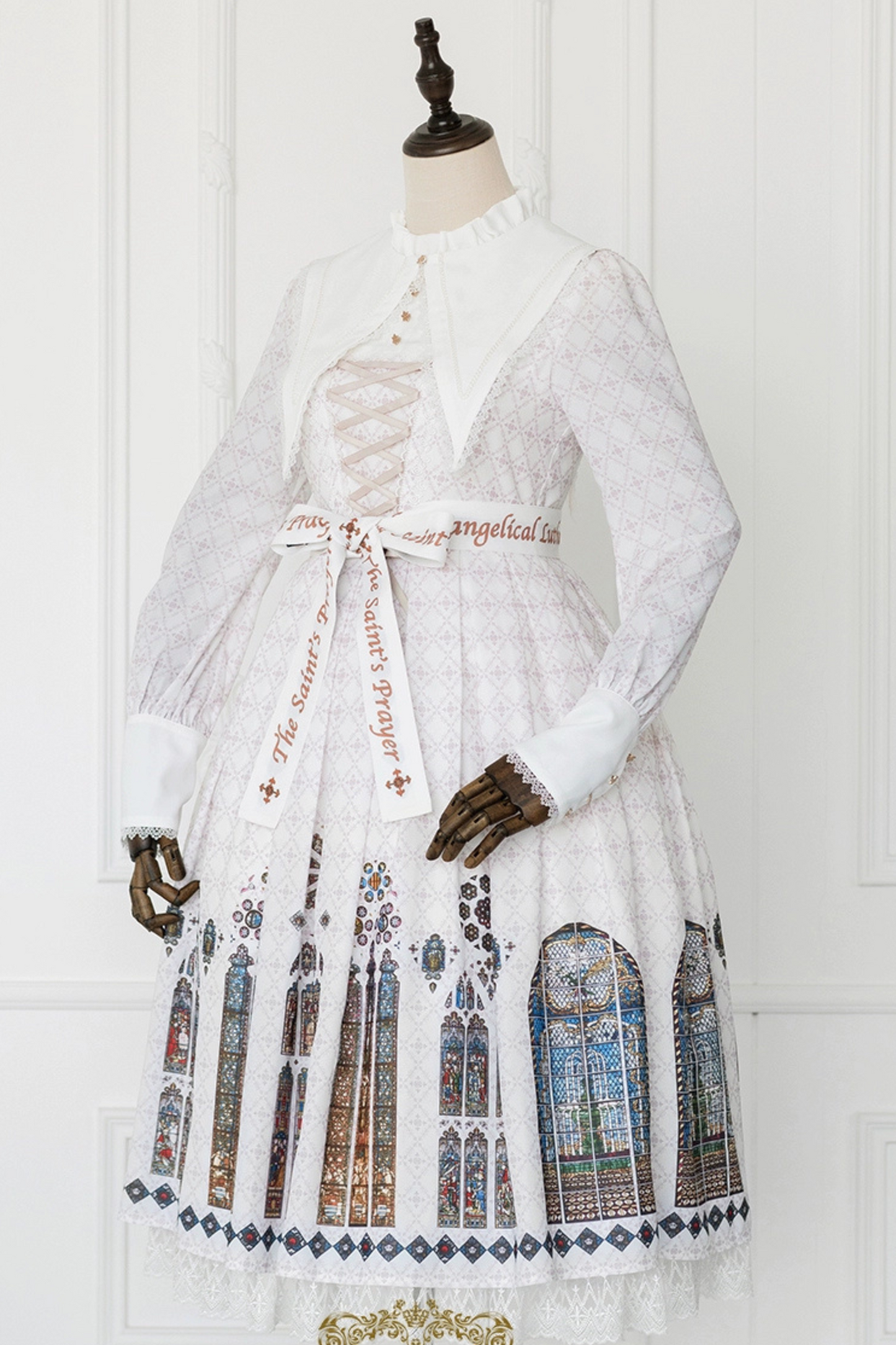 ゴシッククラシッククラウィンドウロリータドレス