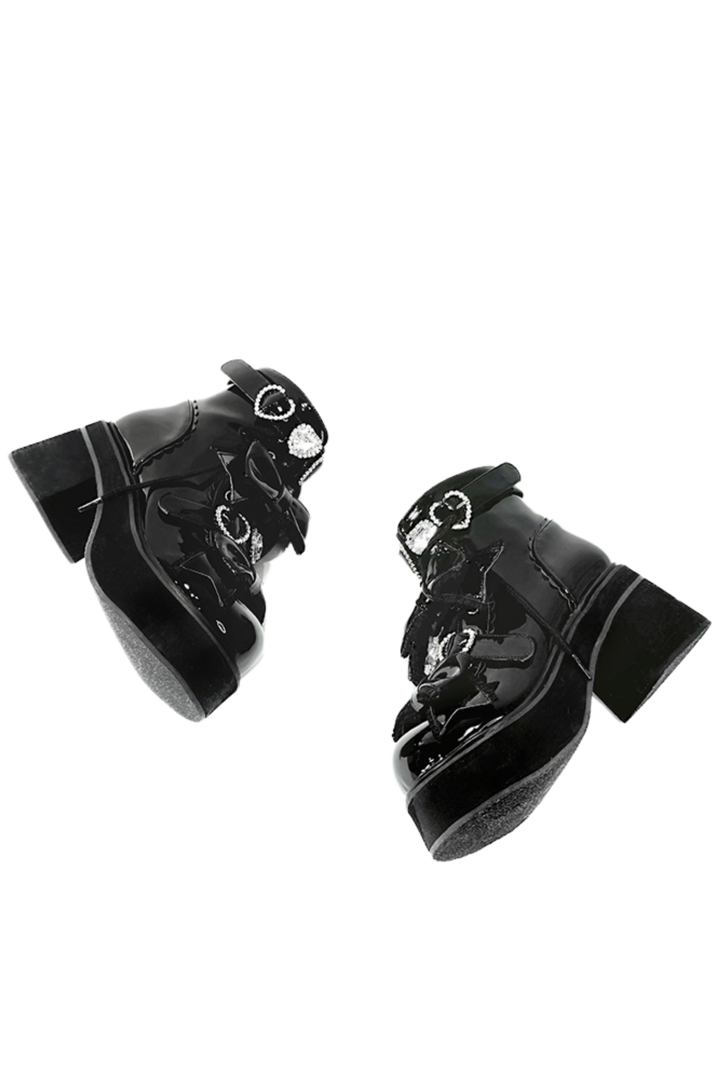 Love Stone Heart Short Boots