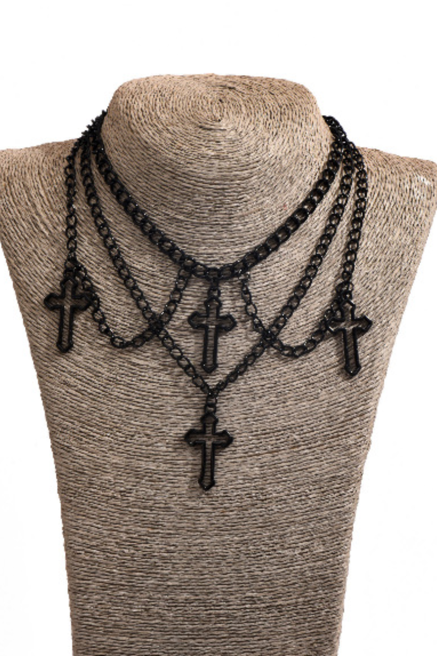 ゴシッククロスチョーカーネックレス