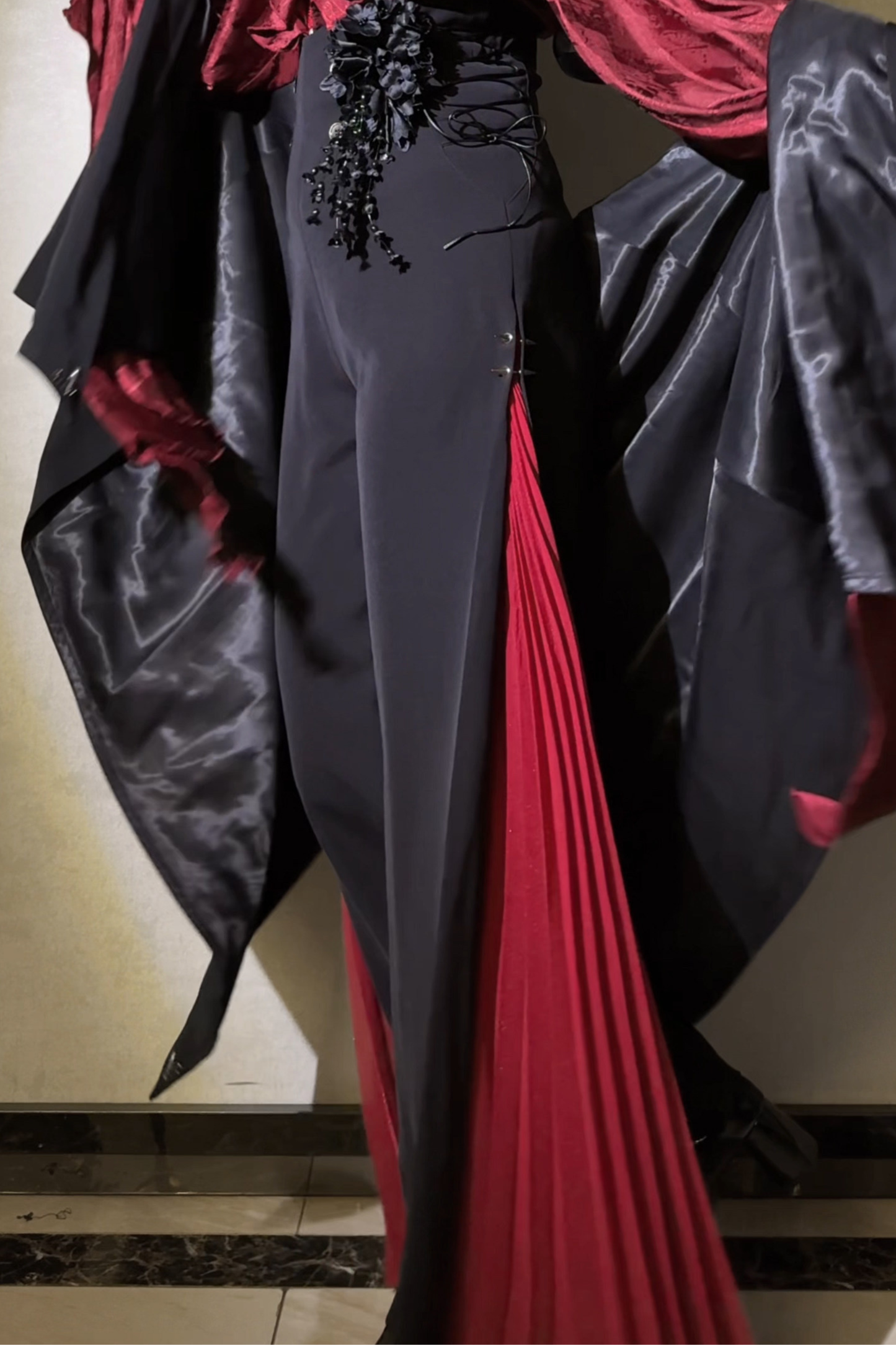 ナイトパラドックスワイドレッグパンツ