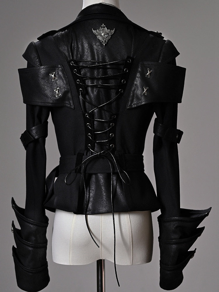 【6月8日预售截止】幻夜暗黑哥特王子西装全套(带披风外套+上衣+裤子)