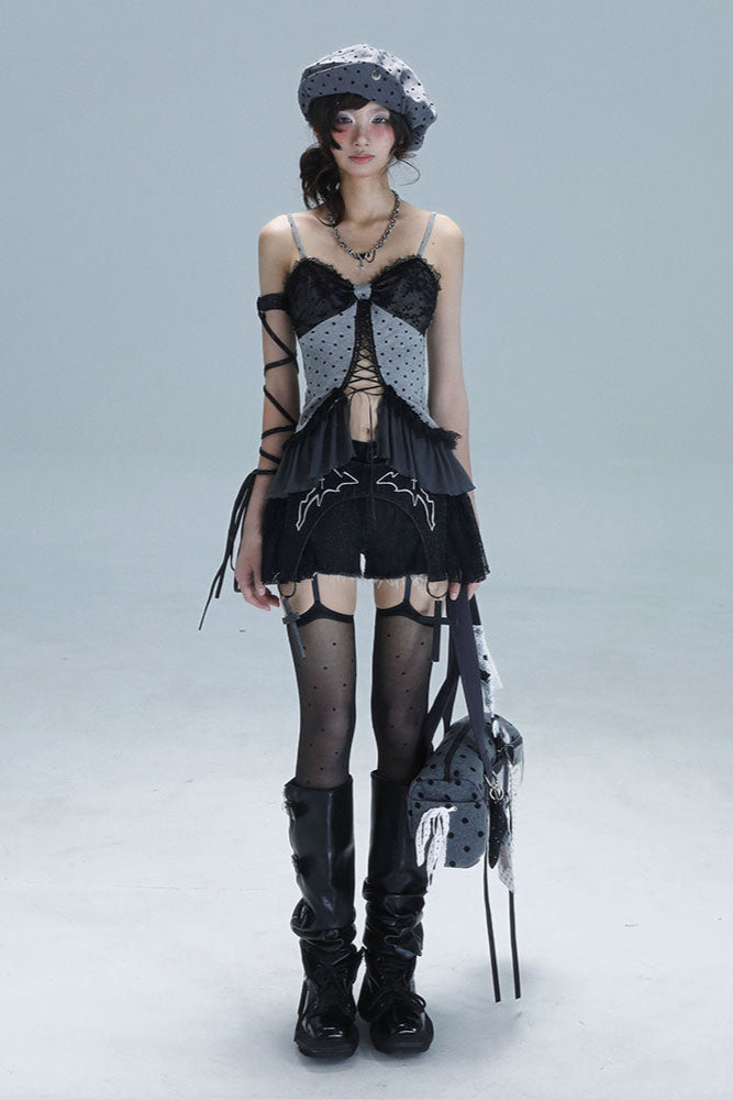 ドリームダークY2Kクロスパンツ