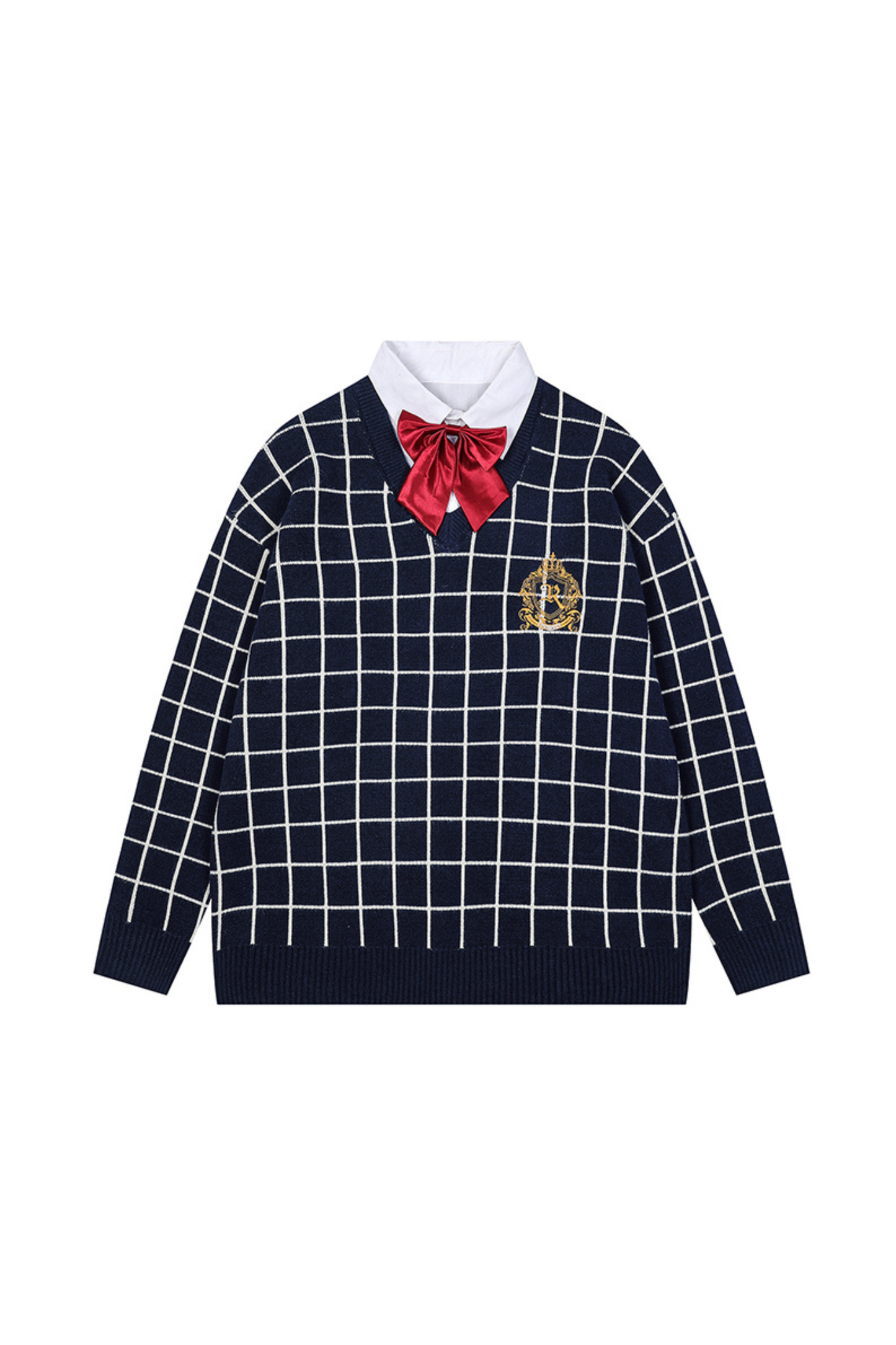 Campus Comic Check Tops