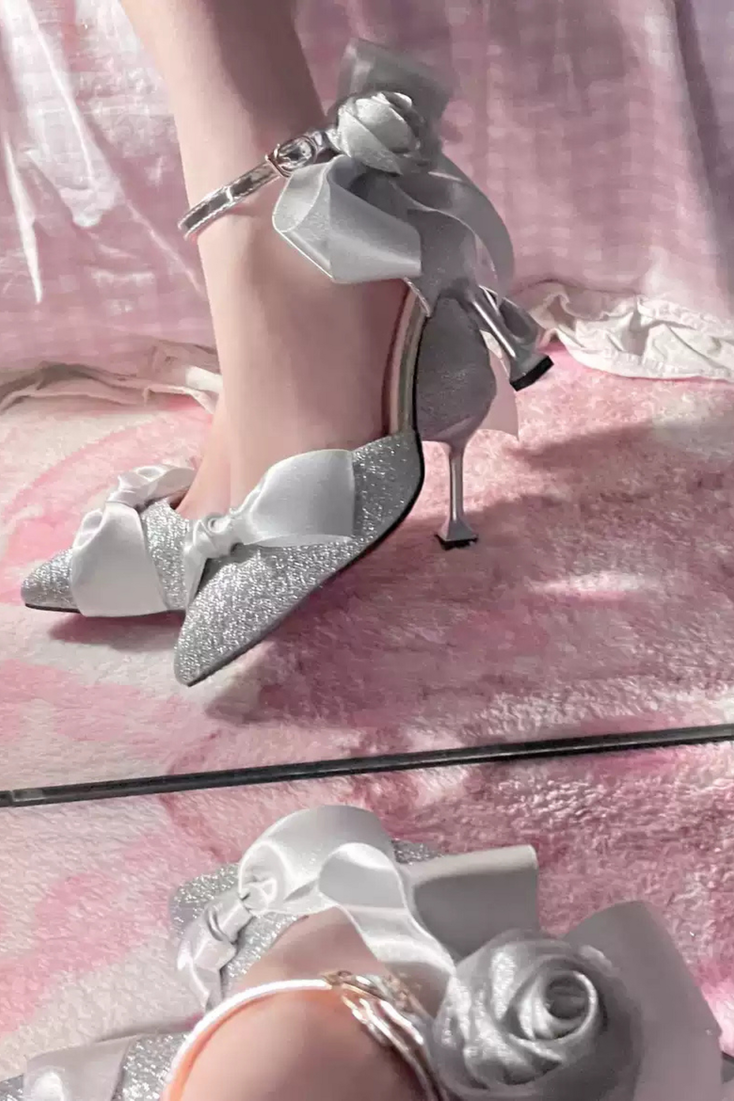 Roses élégantes, maîtres de la lumière