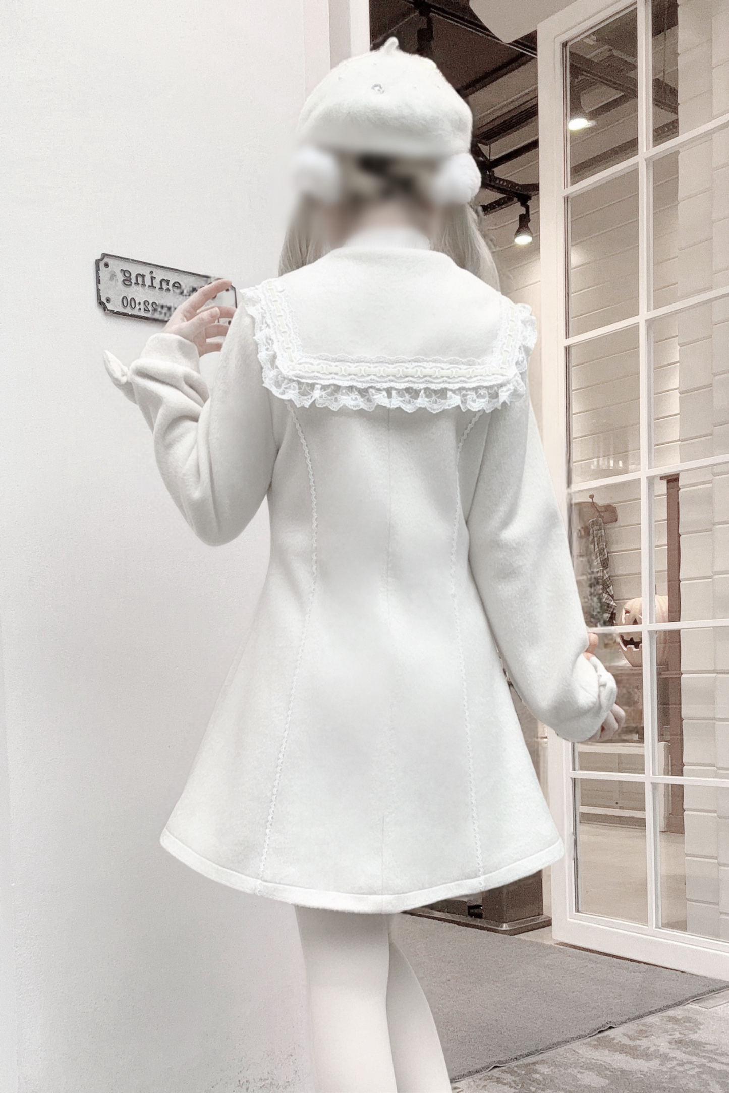 Ribbon Flare Sweet Coat