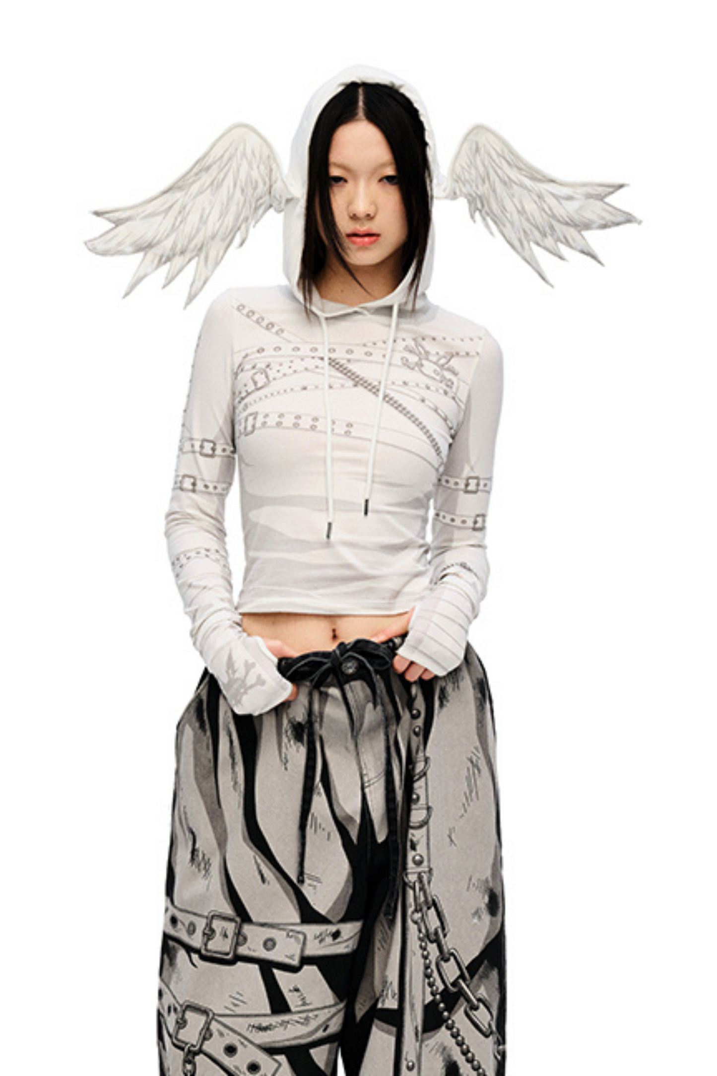 Y2K Angel Wing Tops