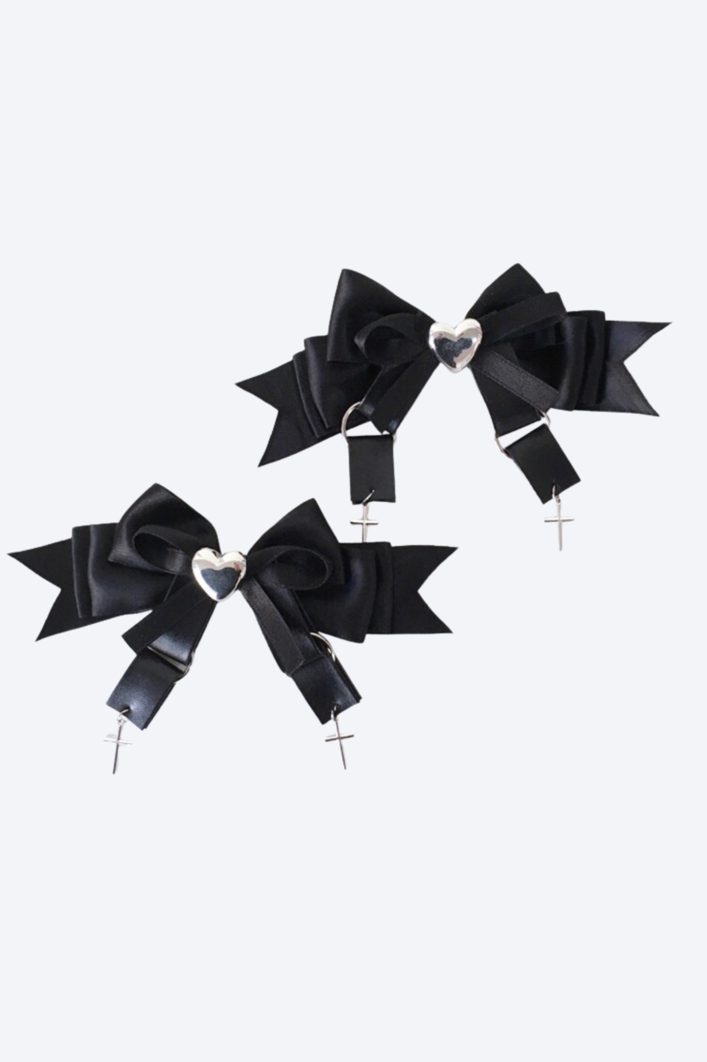 Dark sweet ribbon hairpin