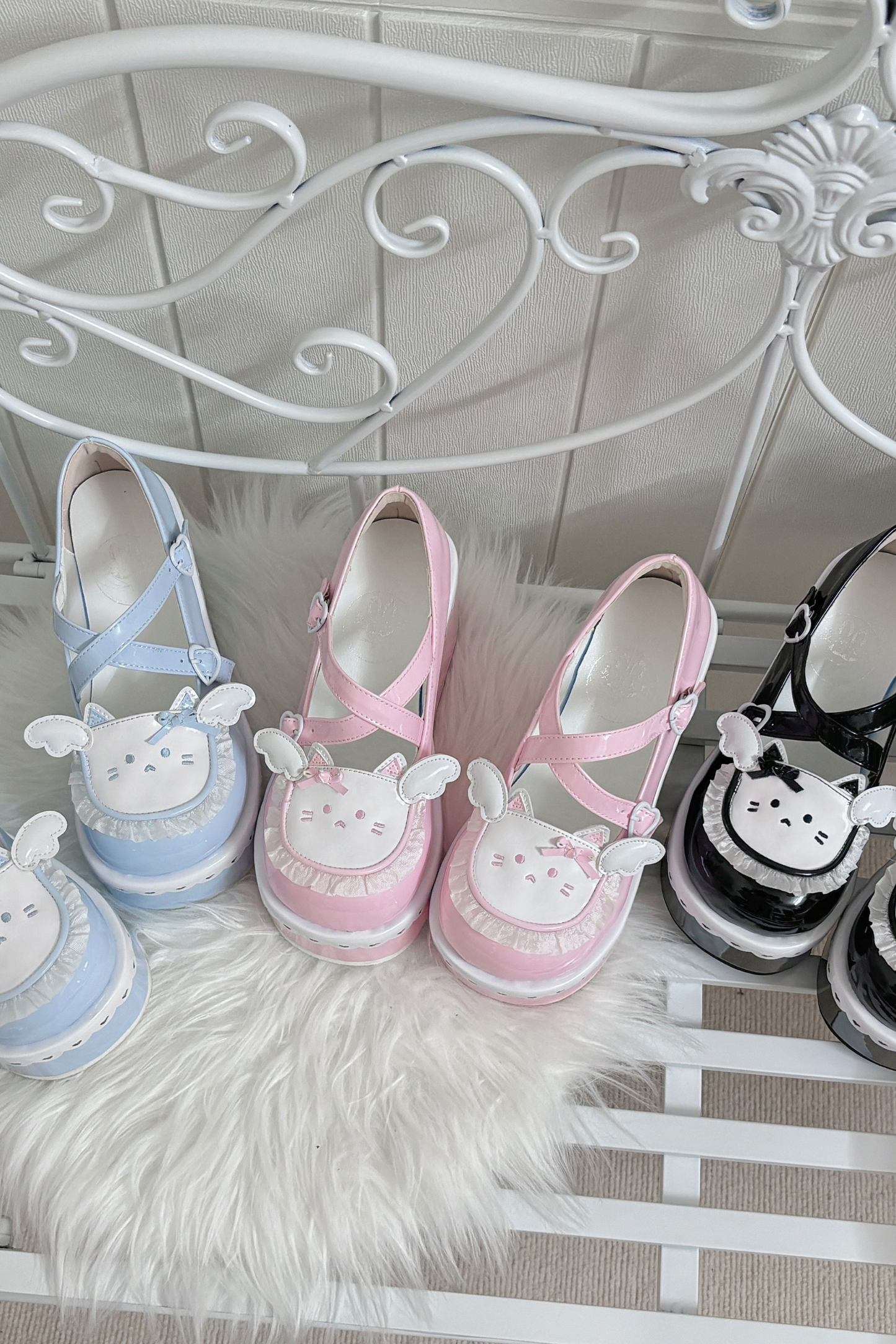 ニャーフレイアニマル厚底シューズ