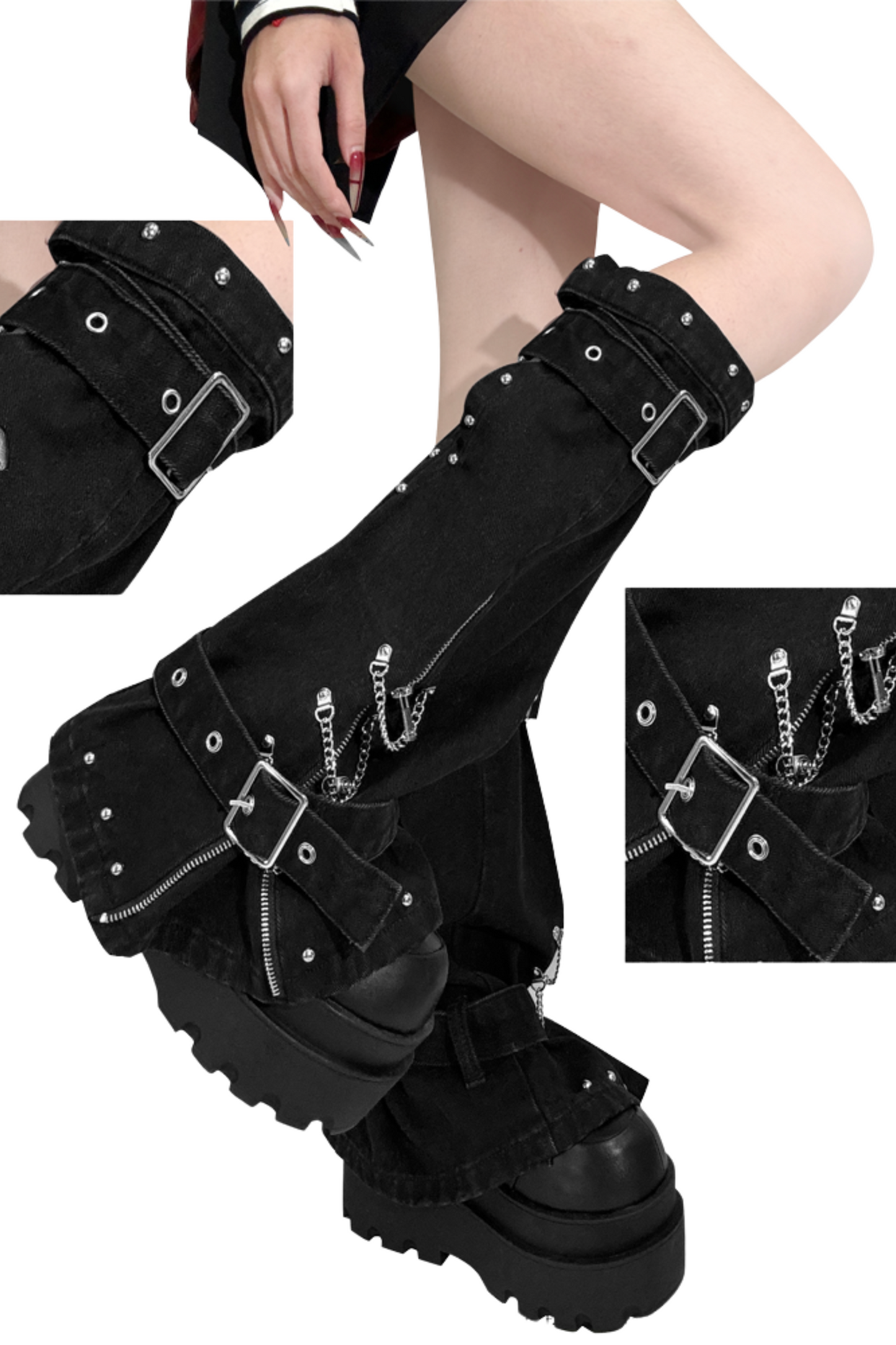 Contract Black Leg Covers