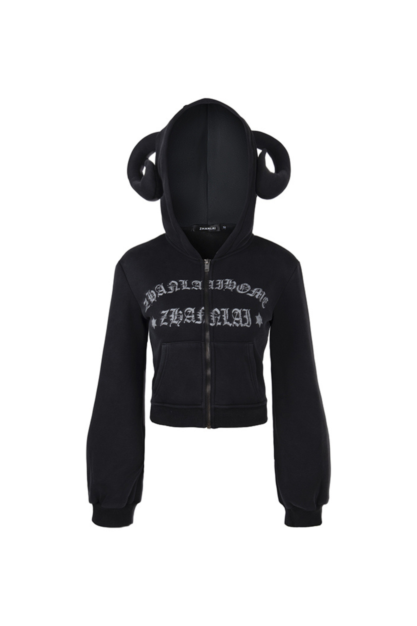 Night Demon Sheephorn Hooded Hoodie