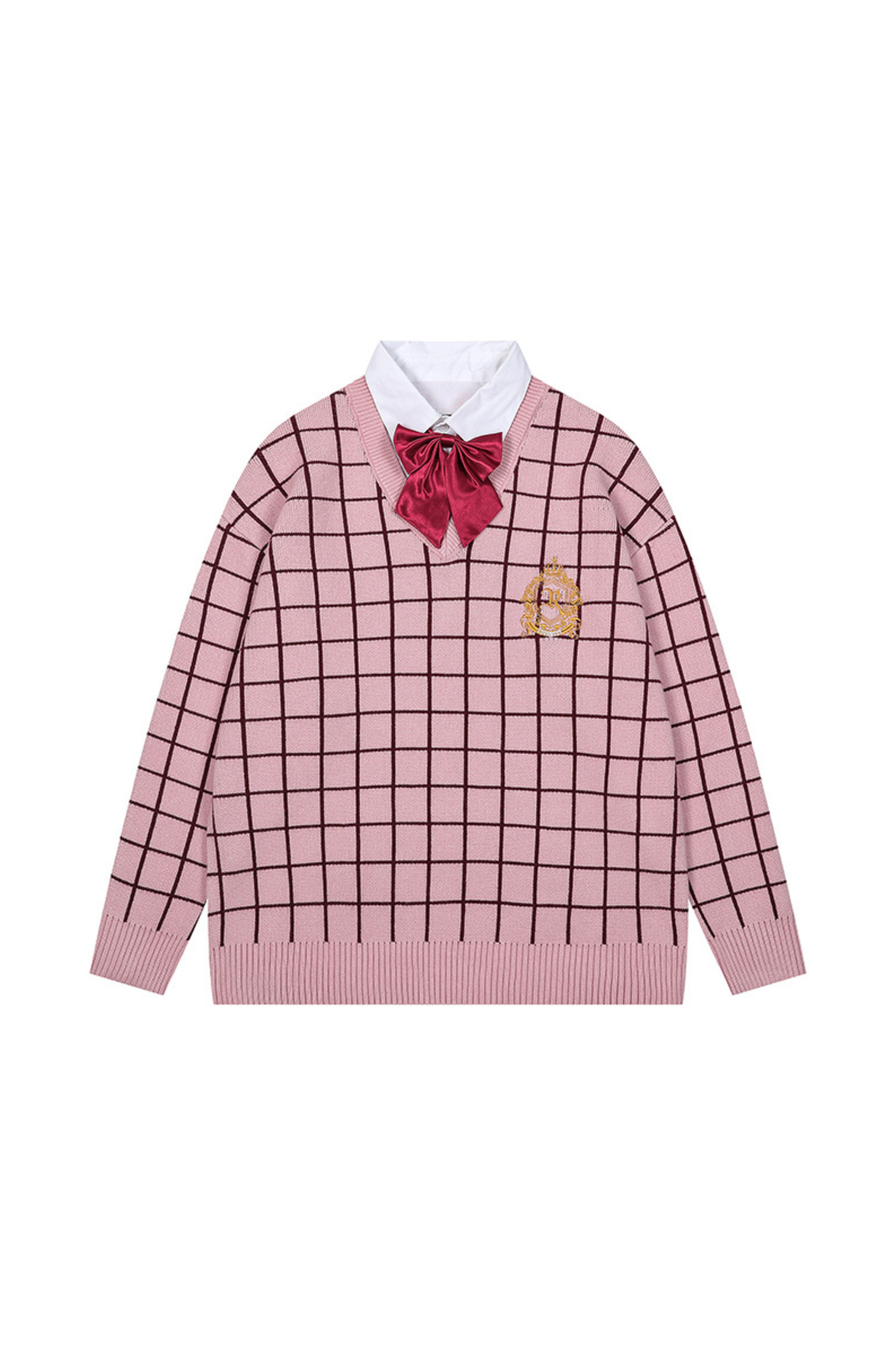 Campus Comic Check Tops