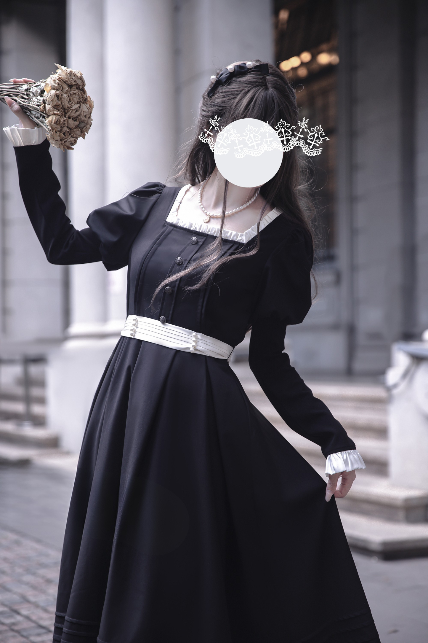 フレンチヴィンテージワンピース