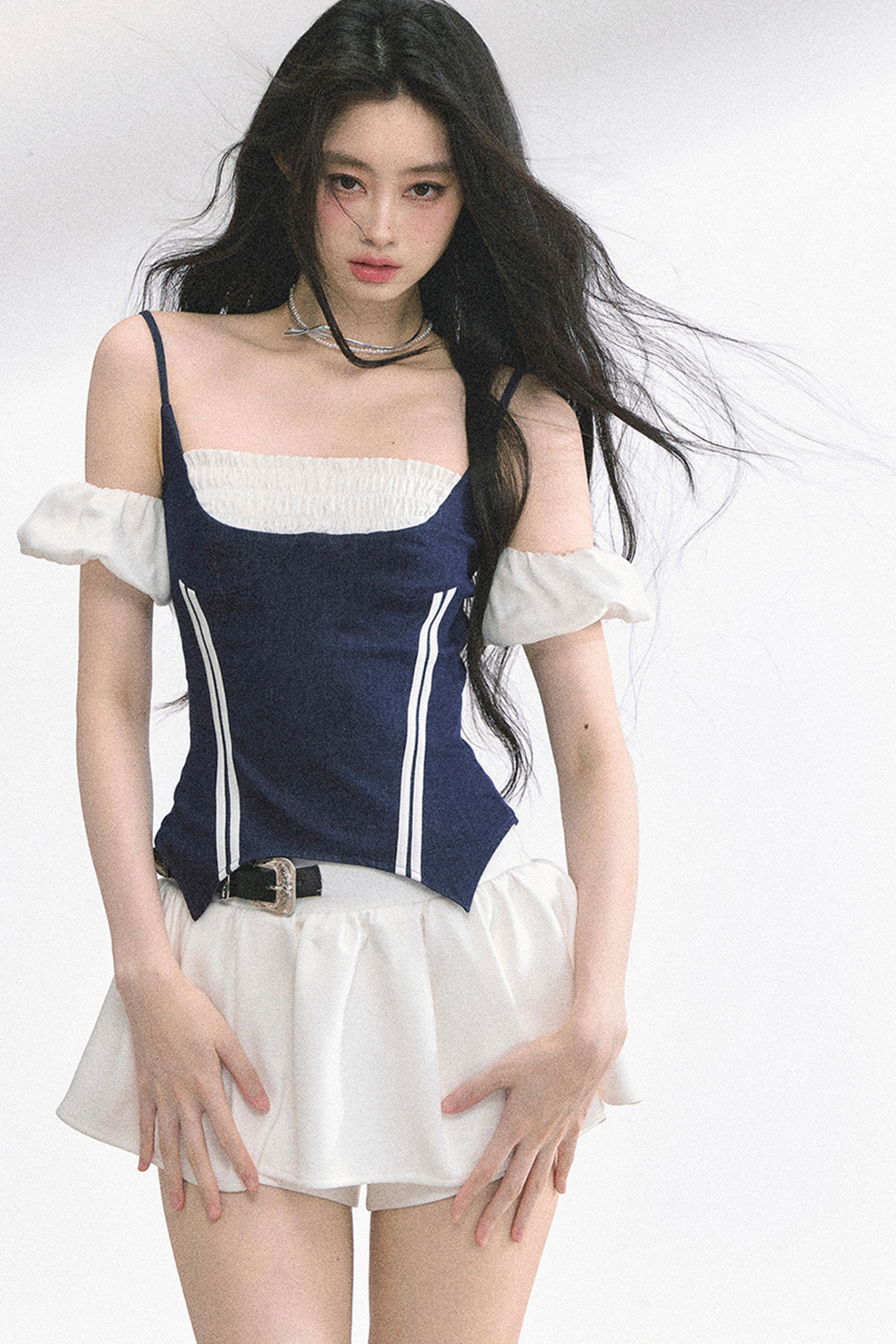 Hot Girl Suspender Tops