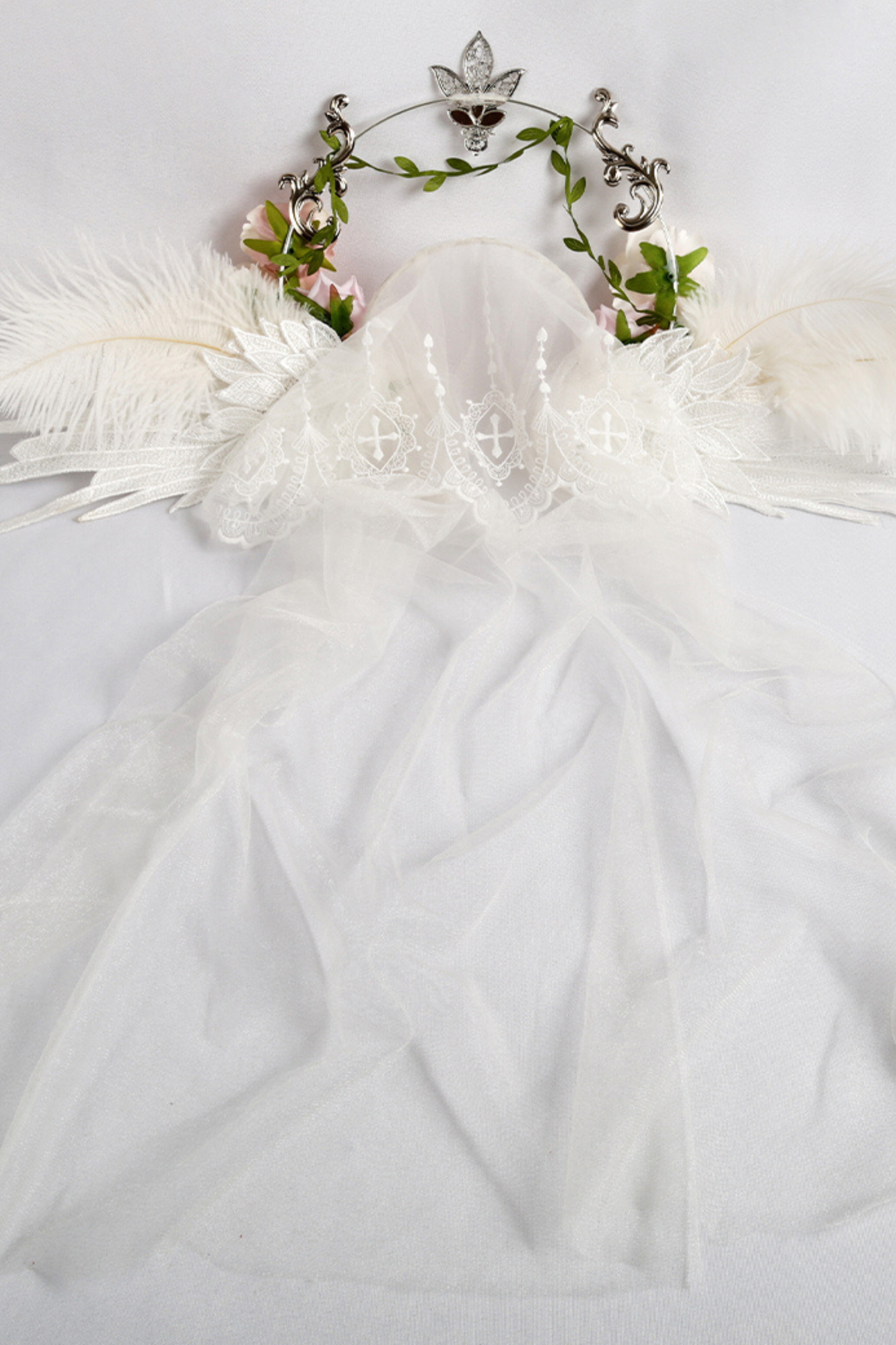 ローズエンジェルヴェールヘアアクセサリー