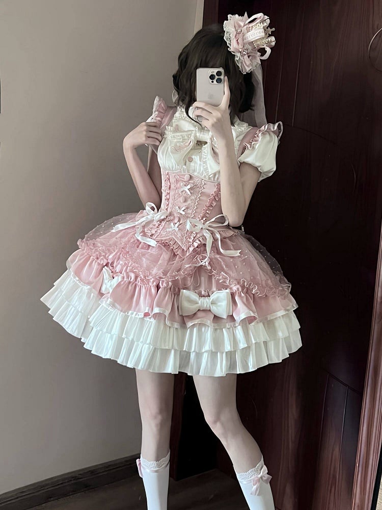 【5月12日予約締切】ピンクホワイトスイートロリータアイドルシリーズアクセサリー