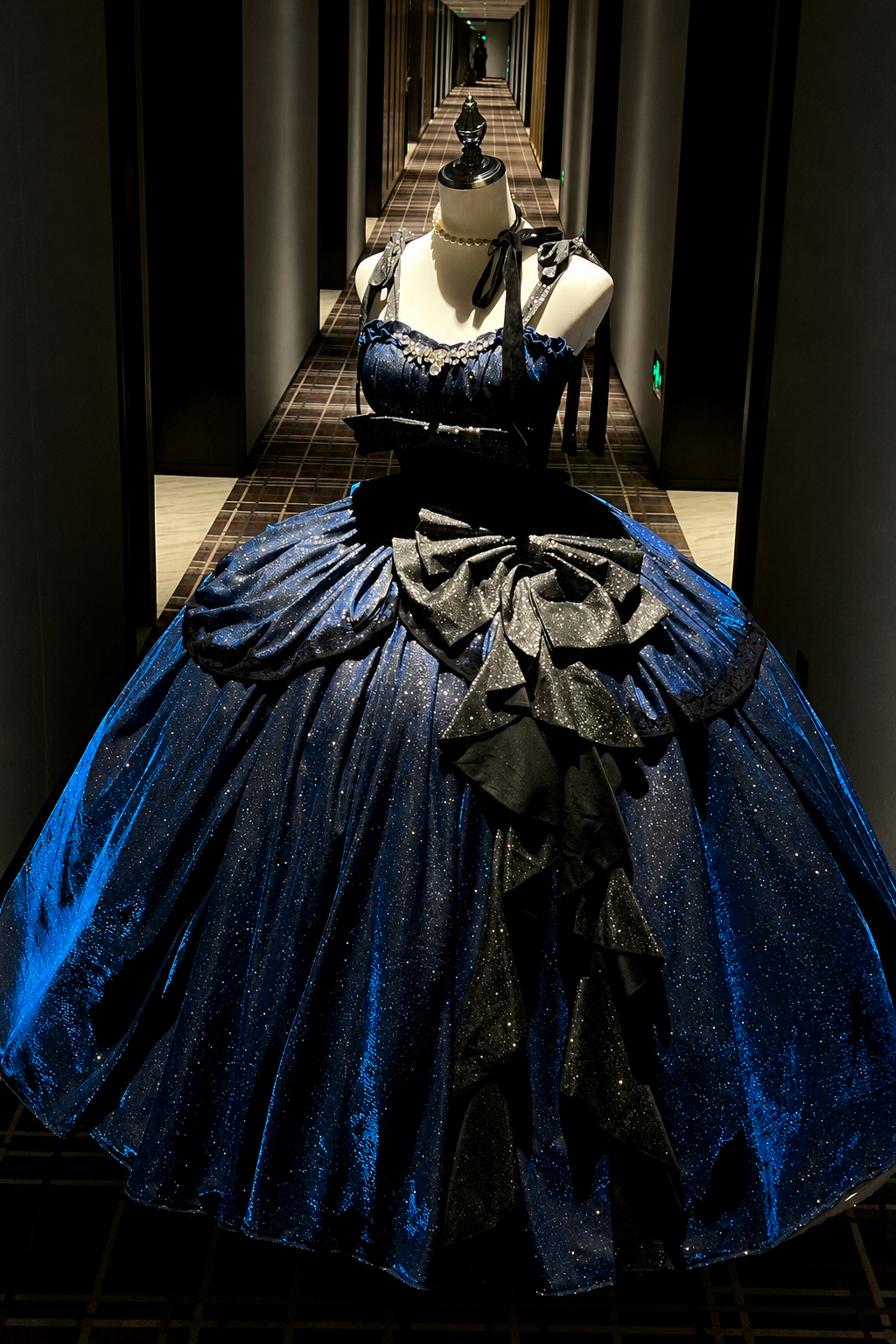 navy blue princess dress Stardust – Belchic Plus Size A-line Sequin bedroom chest of drawers Color:PURPLE ROYAL luxury princess prom gown