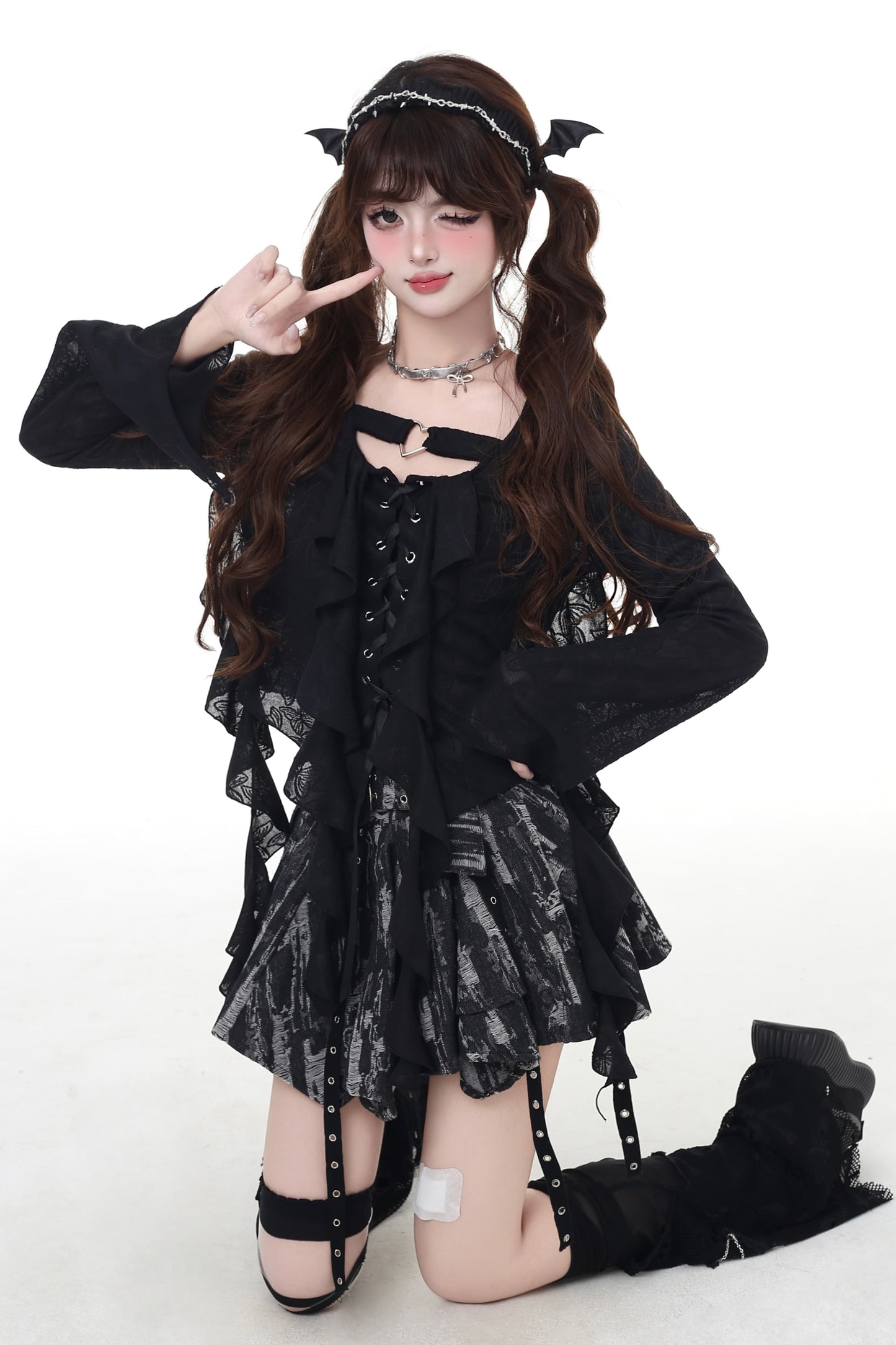 Frill Design Sweet Cool Shirt