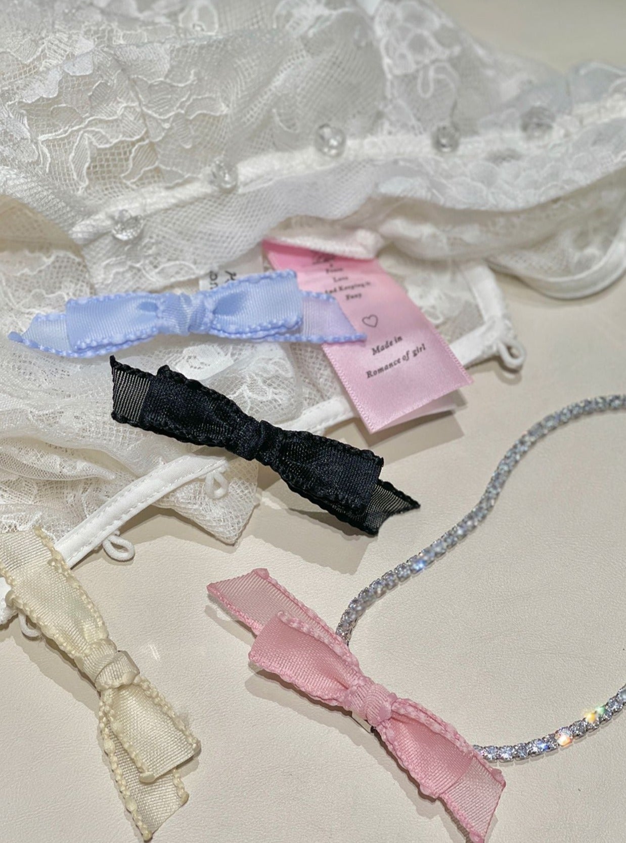 Ballet race ribbon Suite Princess Necklace