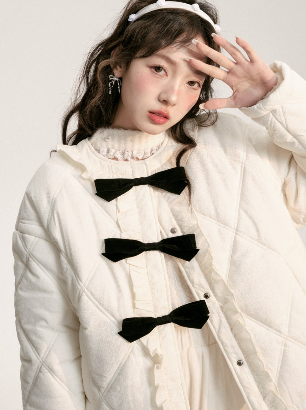 トリプルリボンキルティングジャケット
