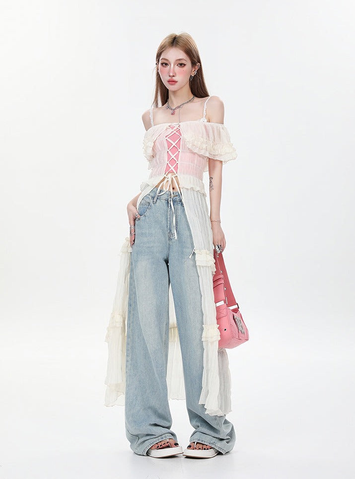 Retro Looswide Denim Pants