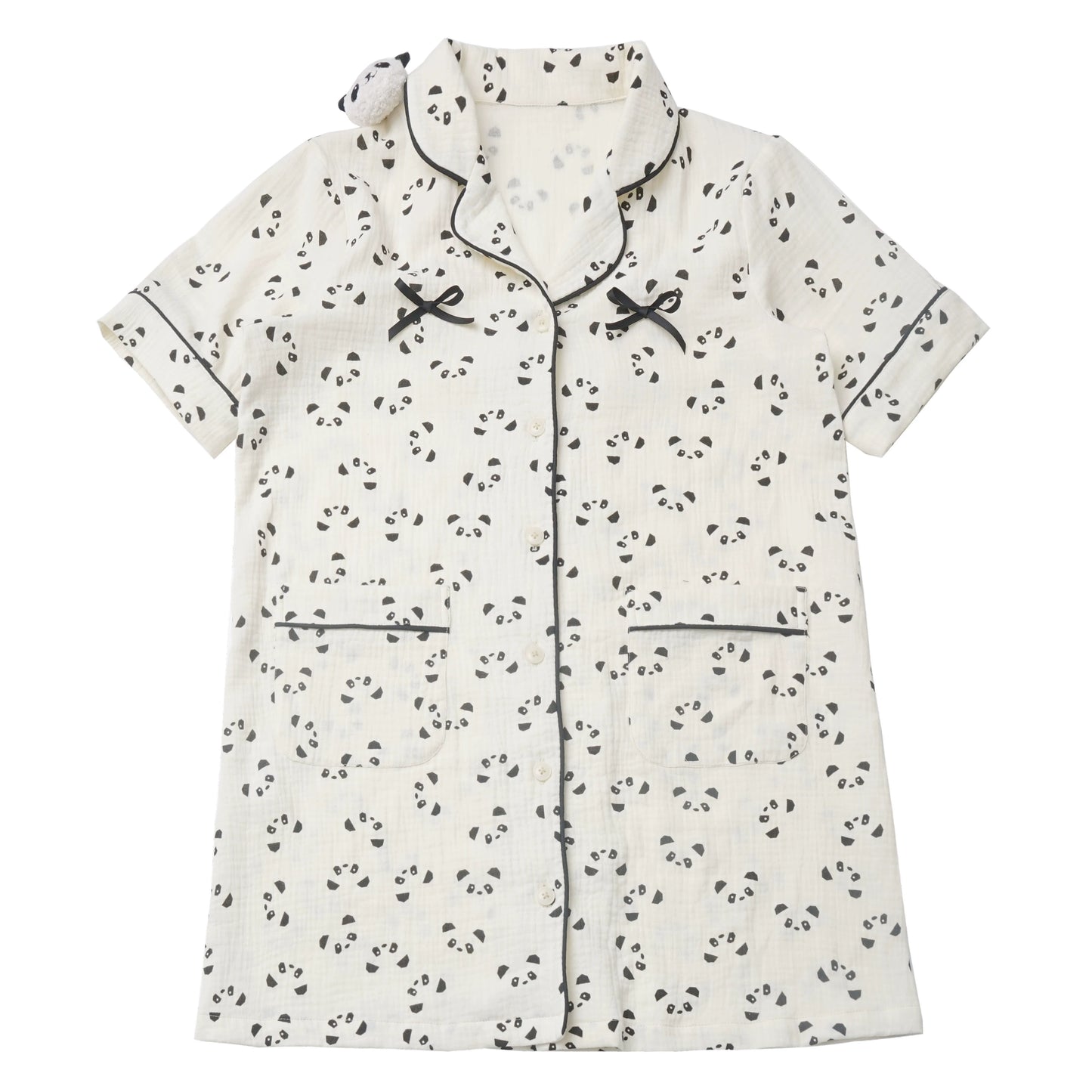 Panda Room Shirt + Shorts + Room Shirt Dress