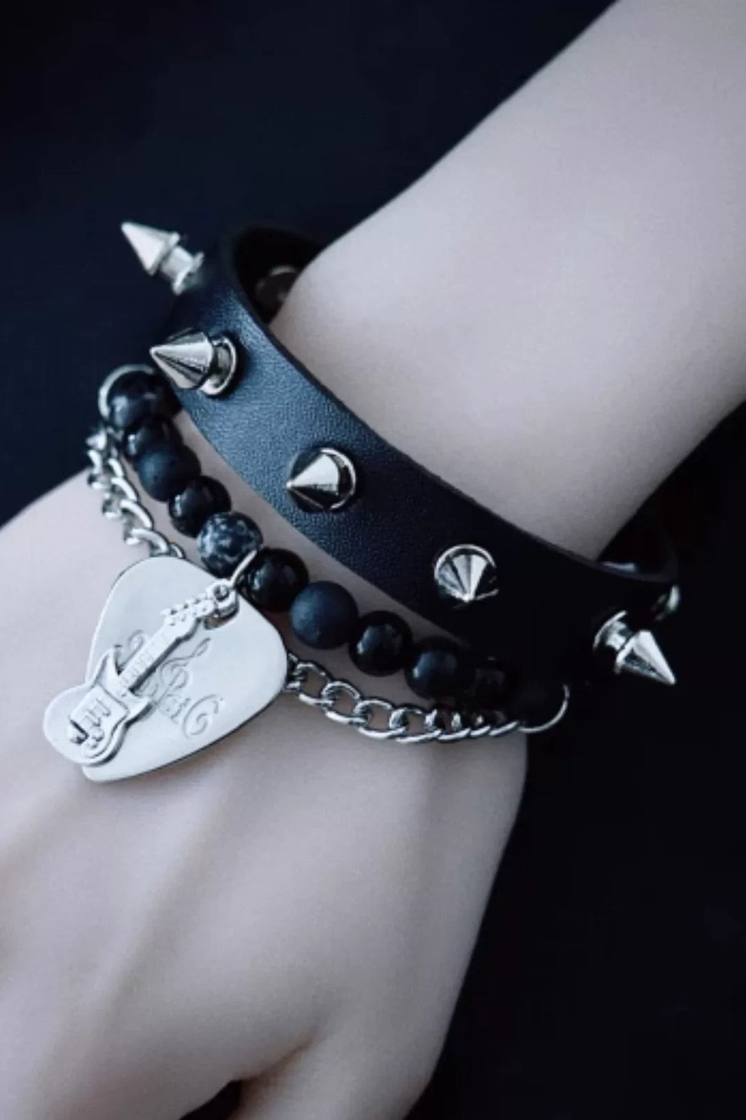 ギターペンダントブレスレット