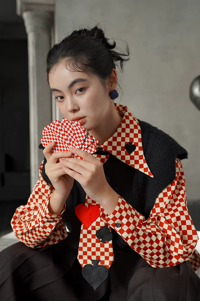 Retro Mode Dark Cruise Knit Vest