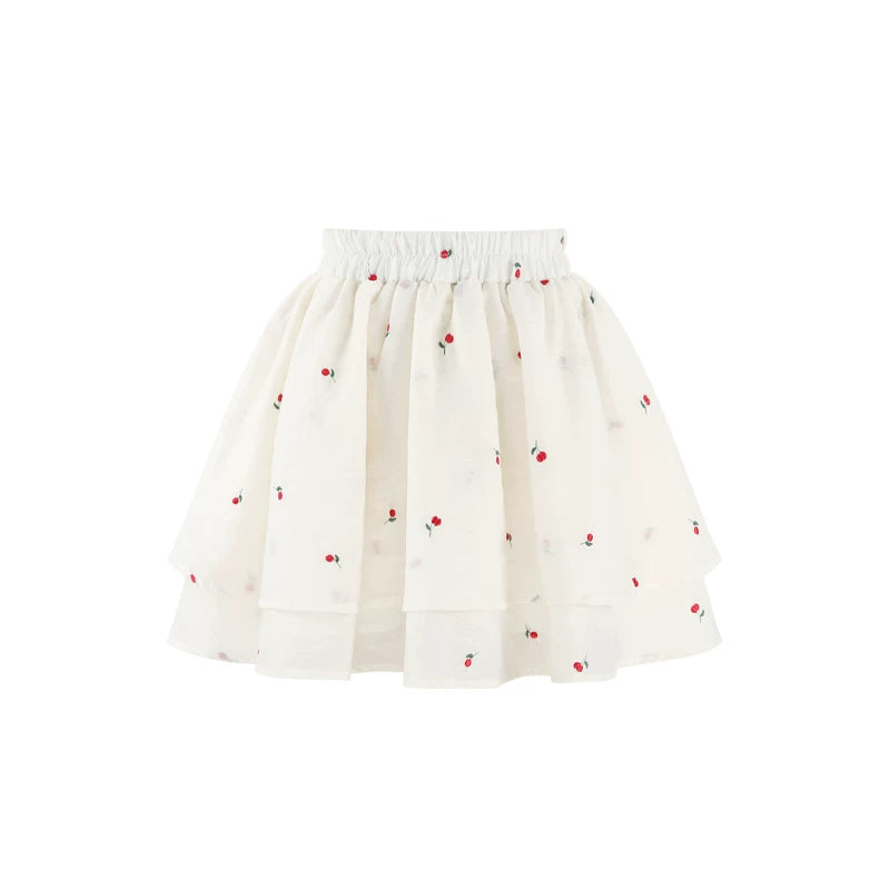 Lace Hooded Jacket + Top + Skirt