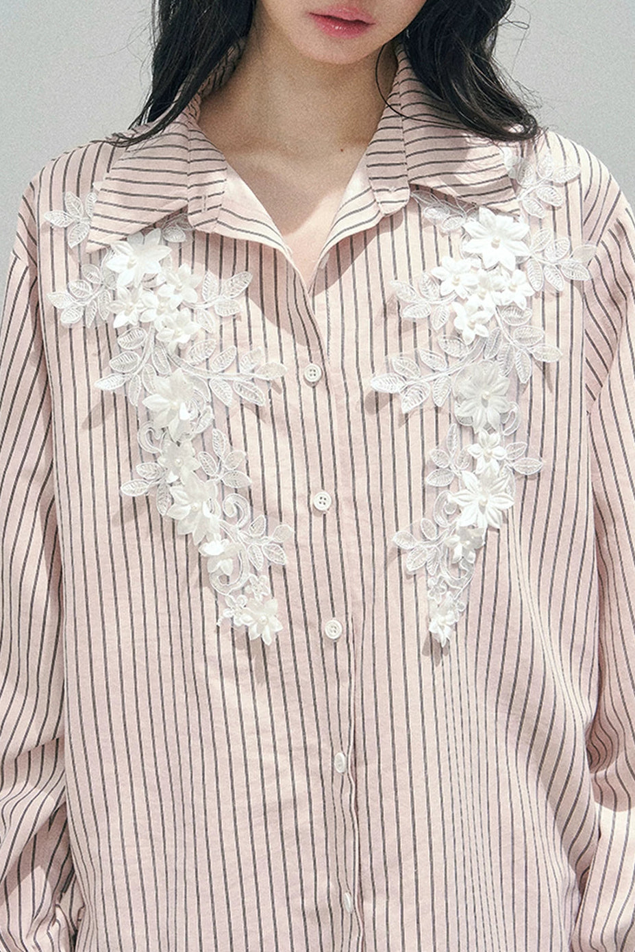 Camisa de rayas francesas + Falda