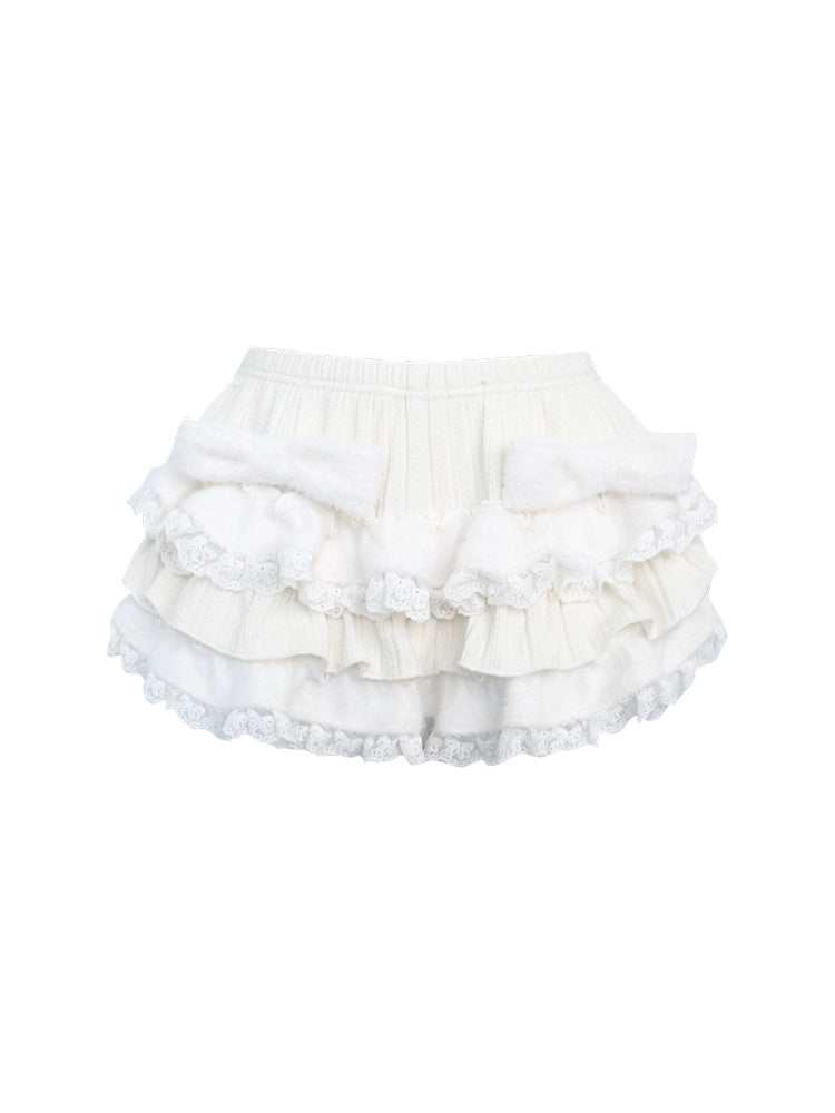 Snow Girl Hoodie + Camisole + Cake Skirt