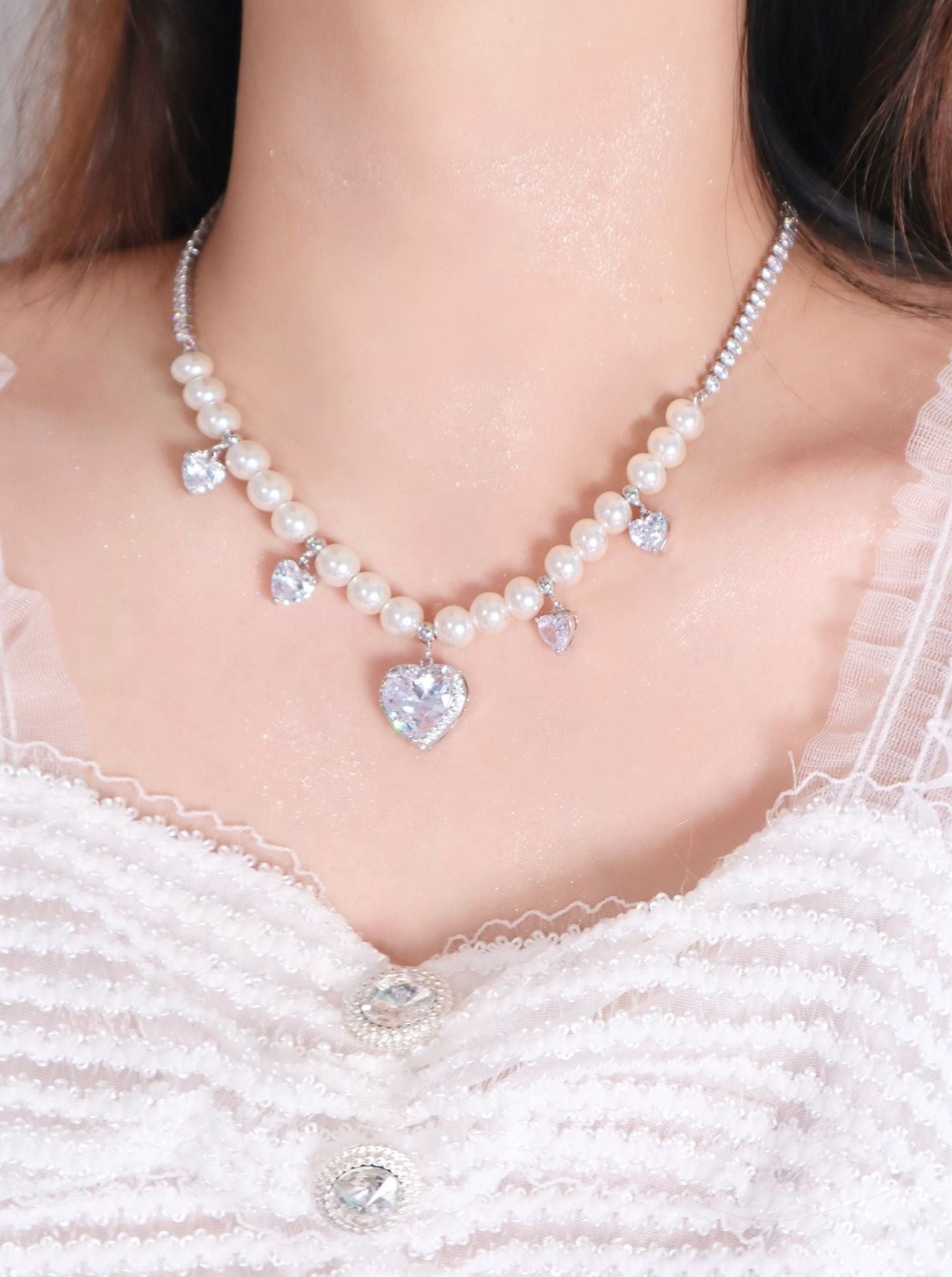 Collier de perles princesse