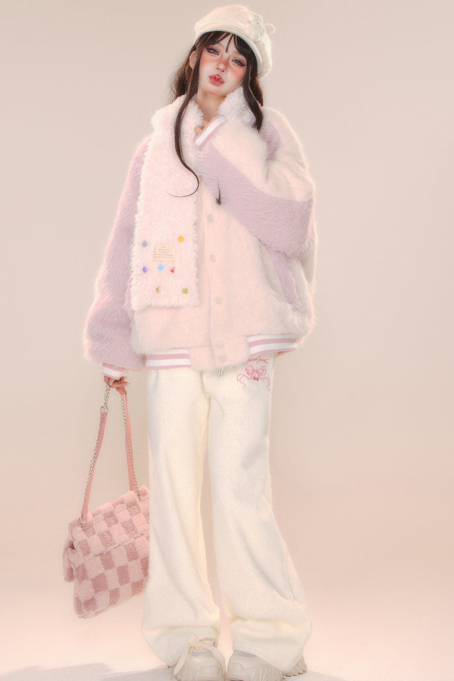 プラスフリースルーズコットンパンツ