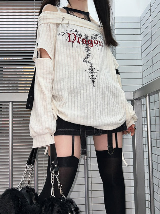 Rock American Short Denim Skirt Pants