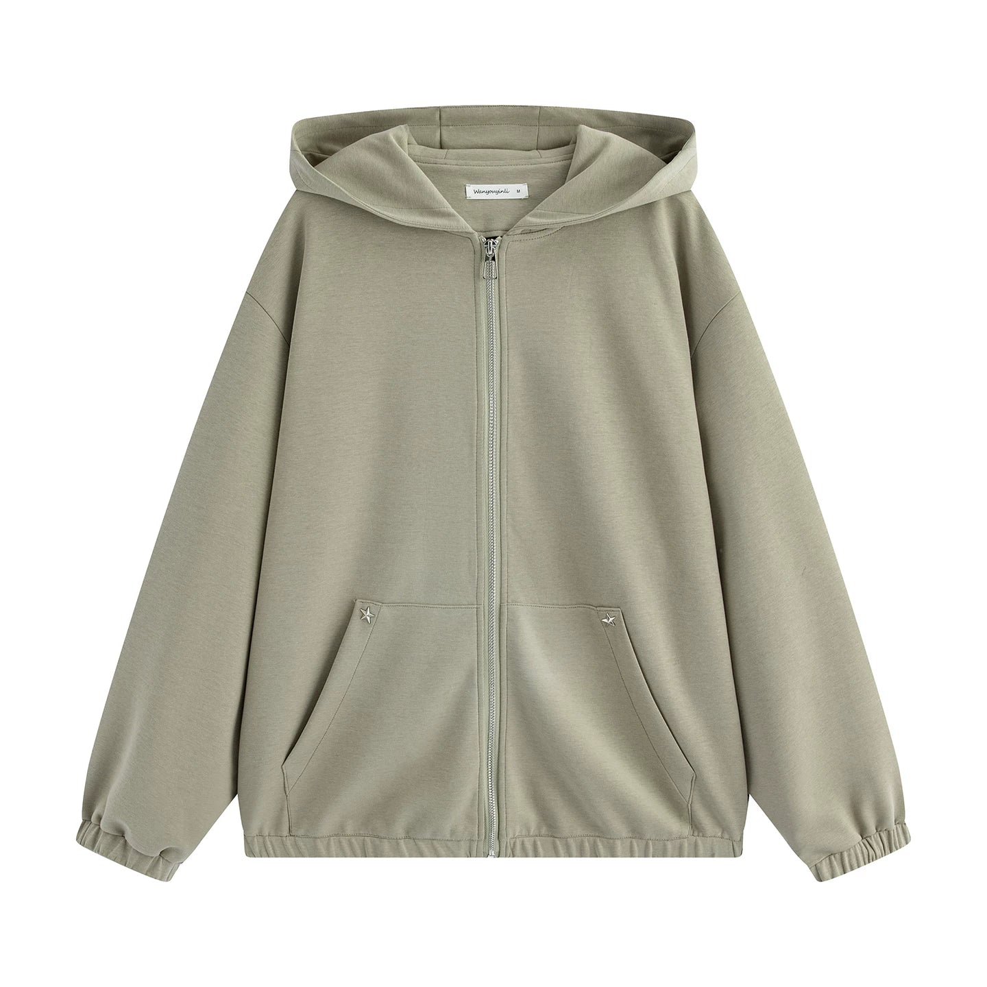 Rabbit Ears Hooded Cardigan + Straight Long Pants