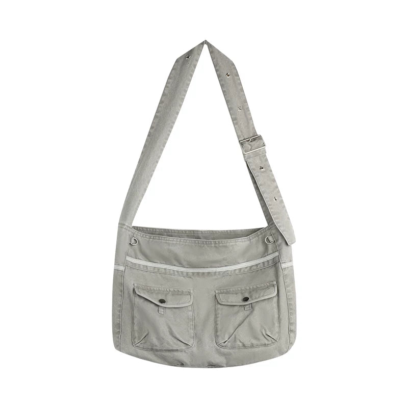 Vintage Patchwork Canvas Bag