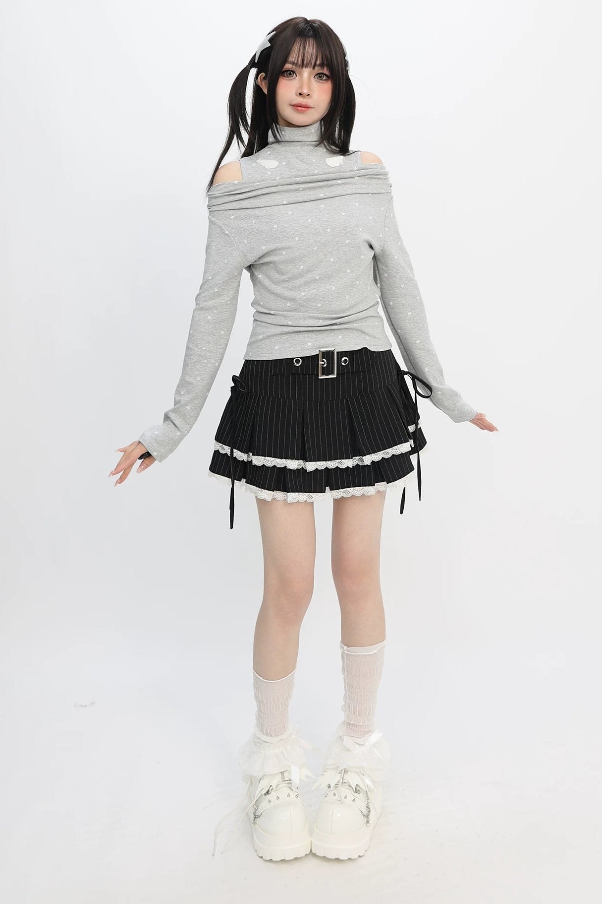 Angelic Neck Off-Shoulder Top