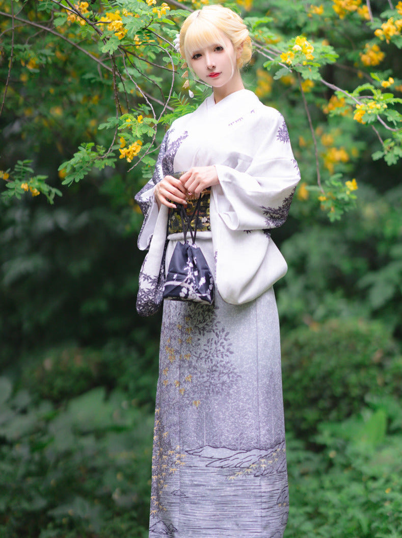 Ensemble de kimono japonais 9 pièces rétro chic asime