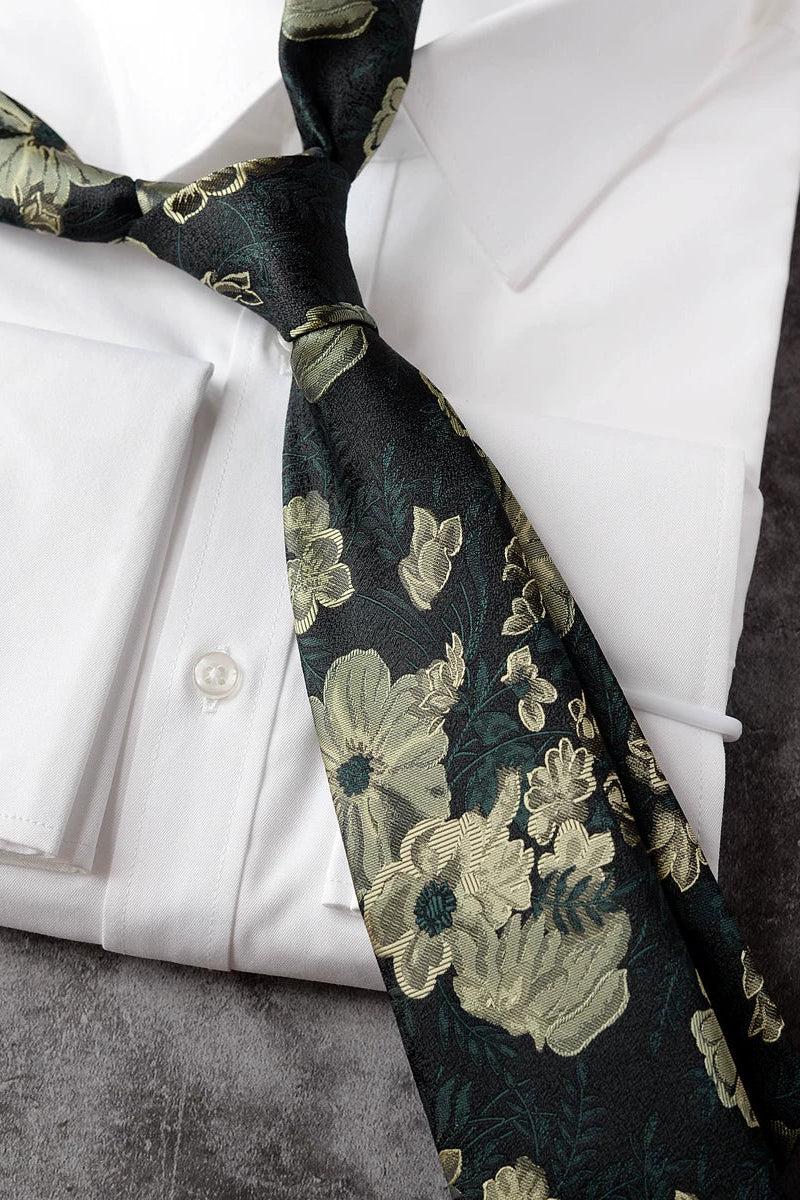 Embroidery Floral Suit Shirt