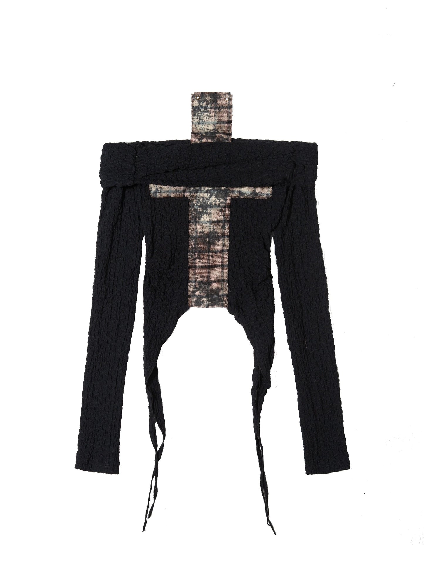 クロスアシメオフショルトップス