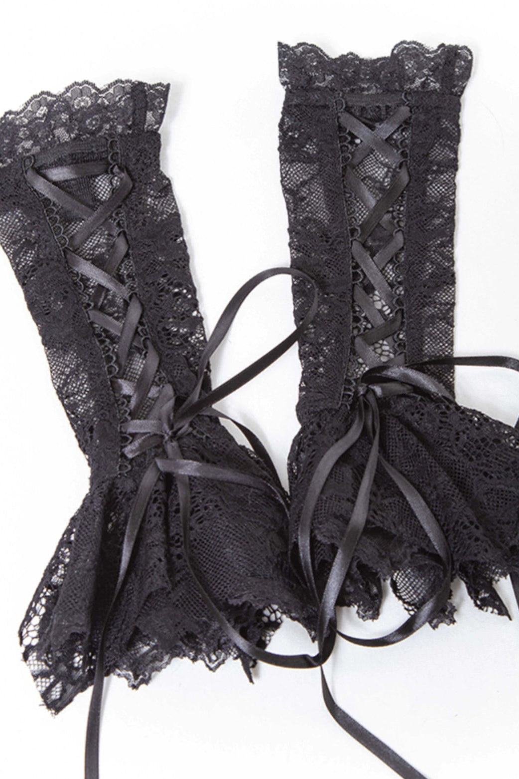 ╋Magic Sigh╋ RNG Gorgeous Lolita Cosplay Gothic Gothic Elegant Lace Hand Sleeve 1016BK