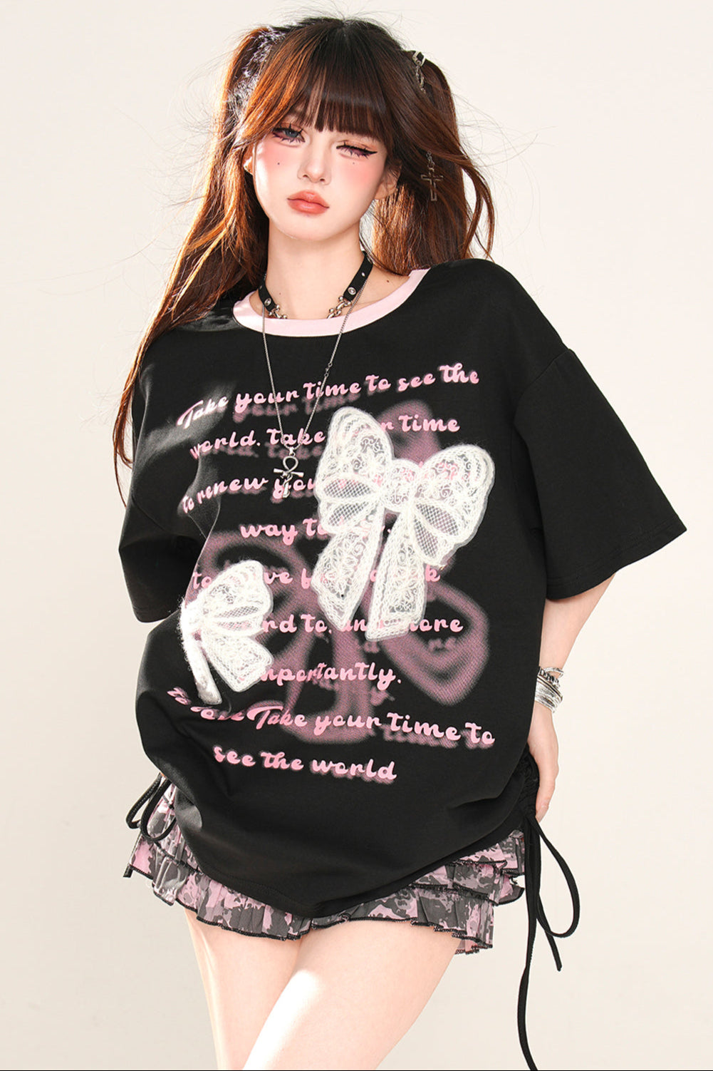 スパイシーガールY2Kプリーツスカート