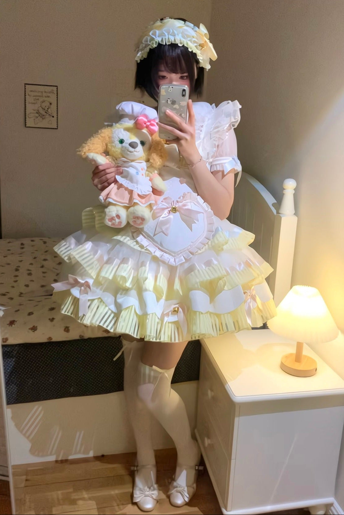 Pre-order Deadline: February 26th: Lolita Cat Maid Dress Set
