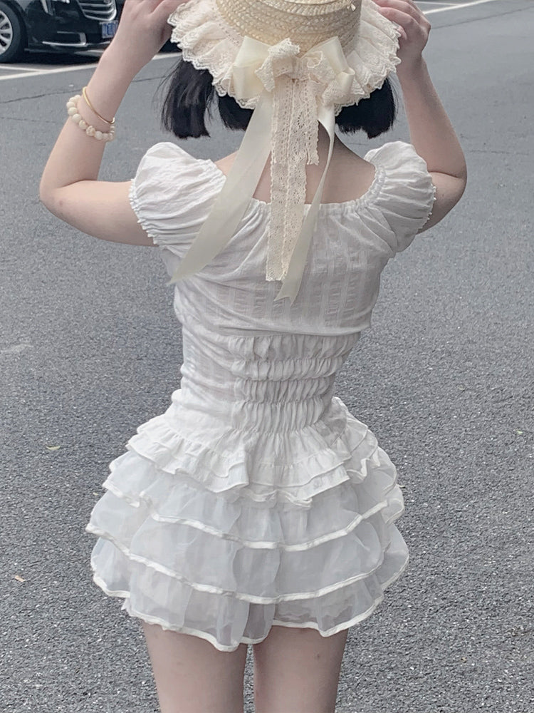 パンプキンレースセーフティスカートショーツ