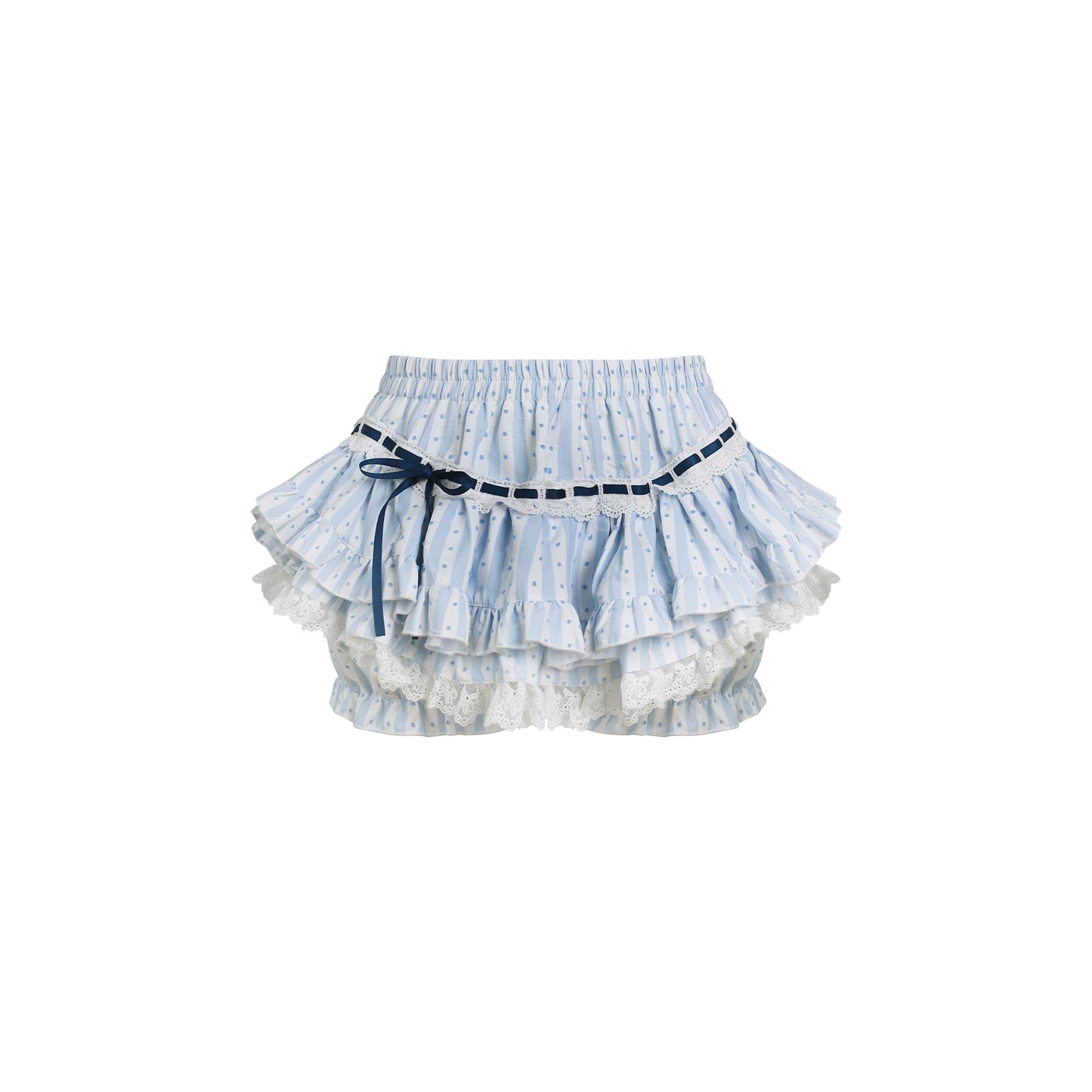 Coconut College Stripe Top & Cake Skirt
